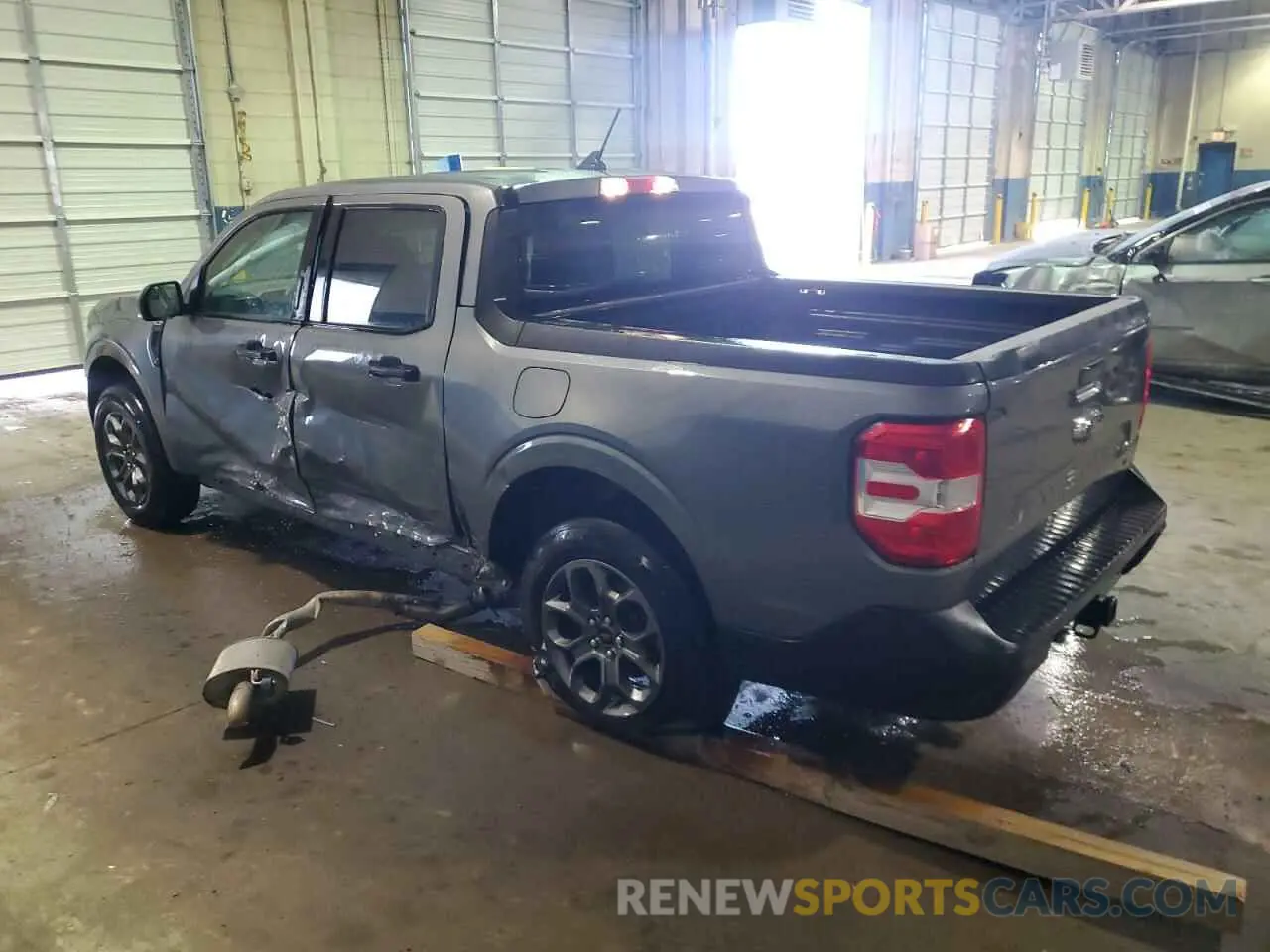 2 fotografías del automóvil dañado 3FTTW8F93NRA50592 FORD MAVERICK 2022
