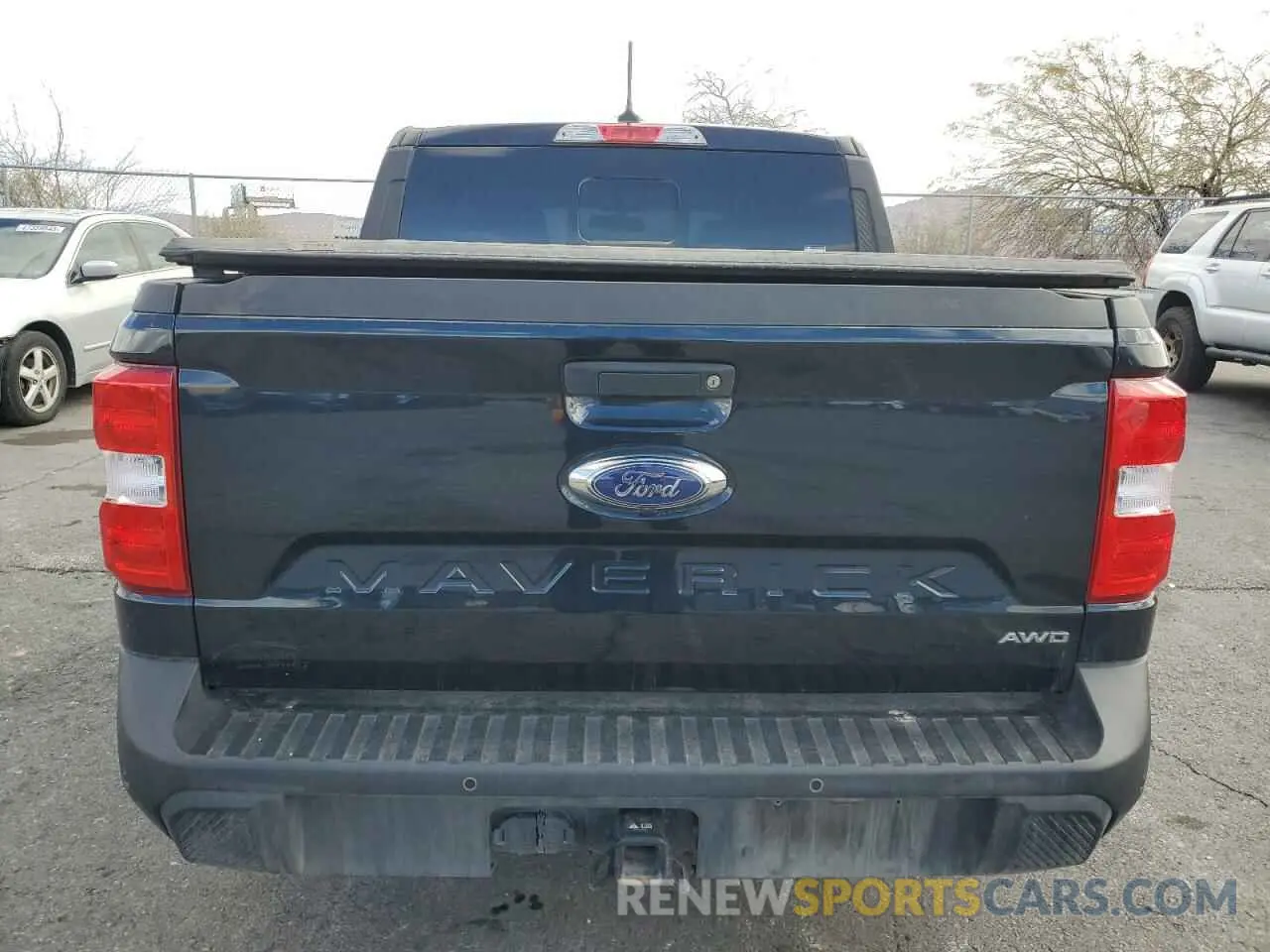 6 fotografías del automóvil dañado 3FTTW8F93NRA77033 FORD MAVERICK 2022
