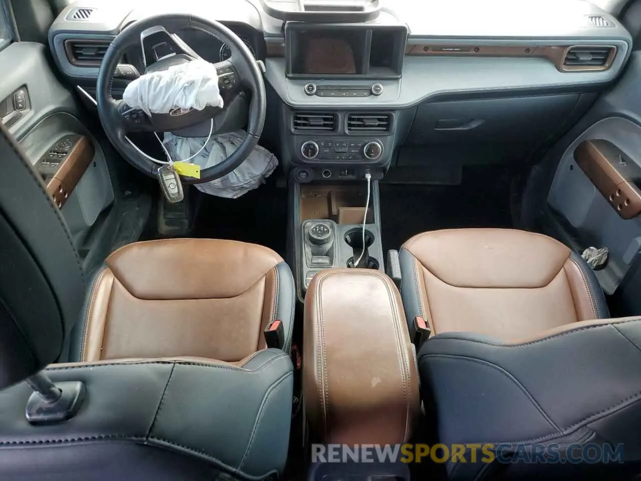 8 fotografías del automóvil dañado 3FTTW8F93NRA77033 FORD MAVERICK 2022