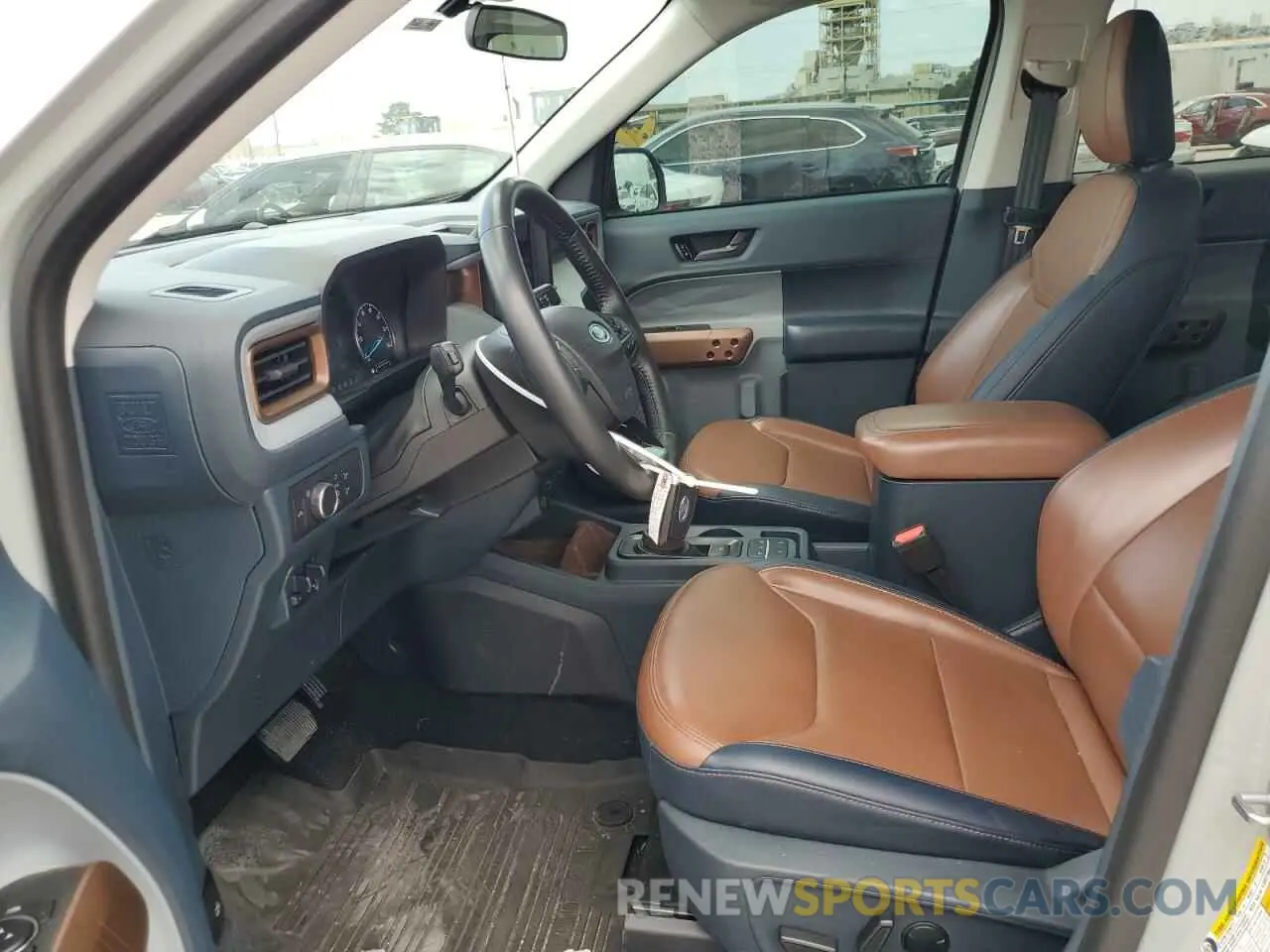 7 fotografías del automóvil dañado 3FTTW8F94NRA13647 FORD MAVERICK 2022
