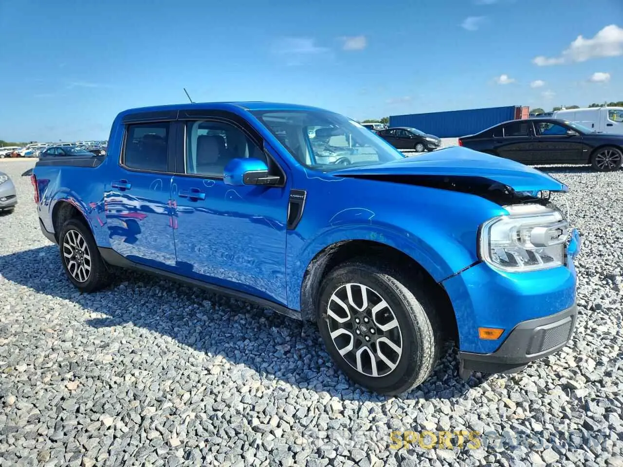 4 fotografías del automóvil dañado 3FTTW8F94NRA20078 FORD MAVERICK 2022