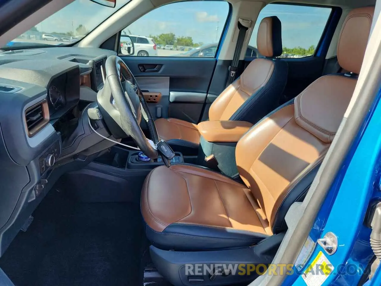 7 fotografías del automóvil dañado 3FTTW8F94NRA20078 FORD MAVERICK 2022