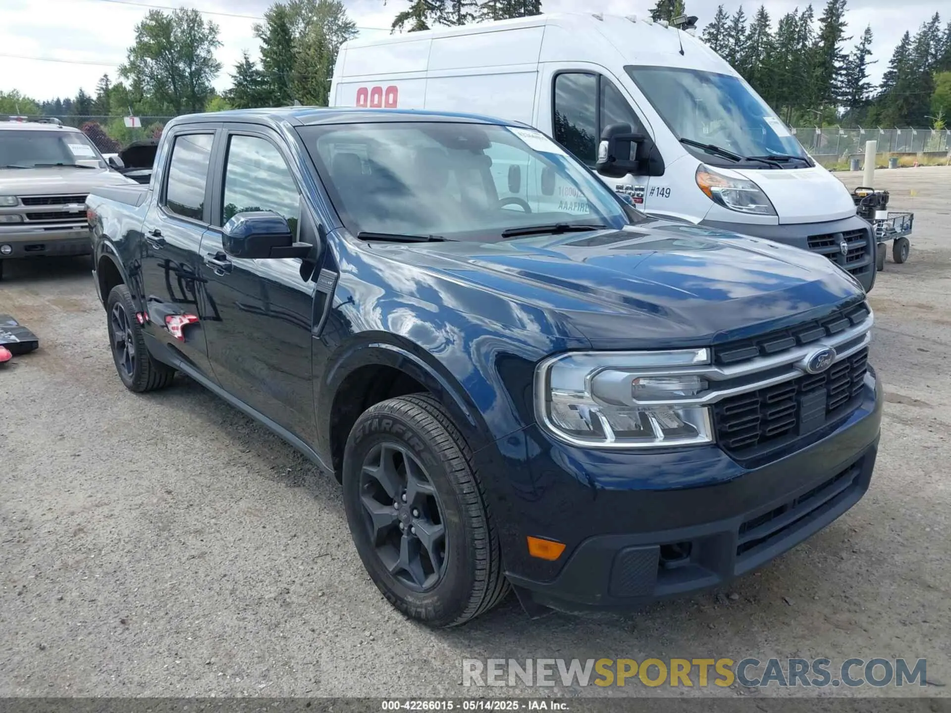 1 fotografías del automóvil dañado 3FTTW8F94NRA37172 FORD MAVERICK 2022