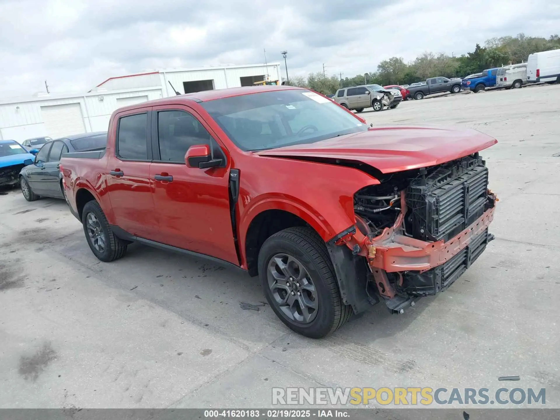 13 fotografías del automóvil dañado 3FTTW8F94NRB04935 FORD MAVERICK 2022