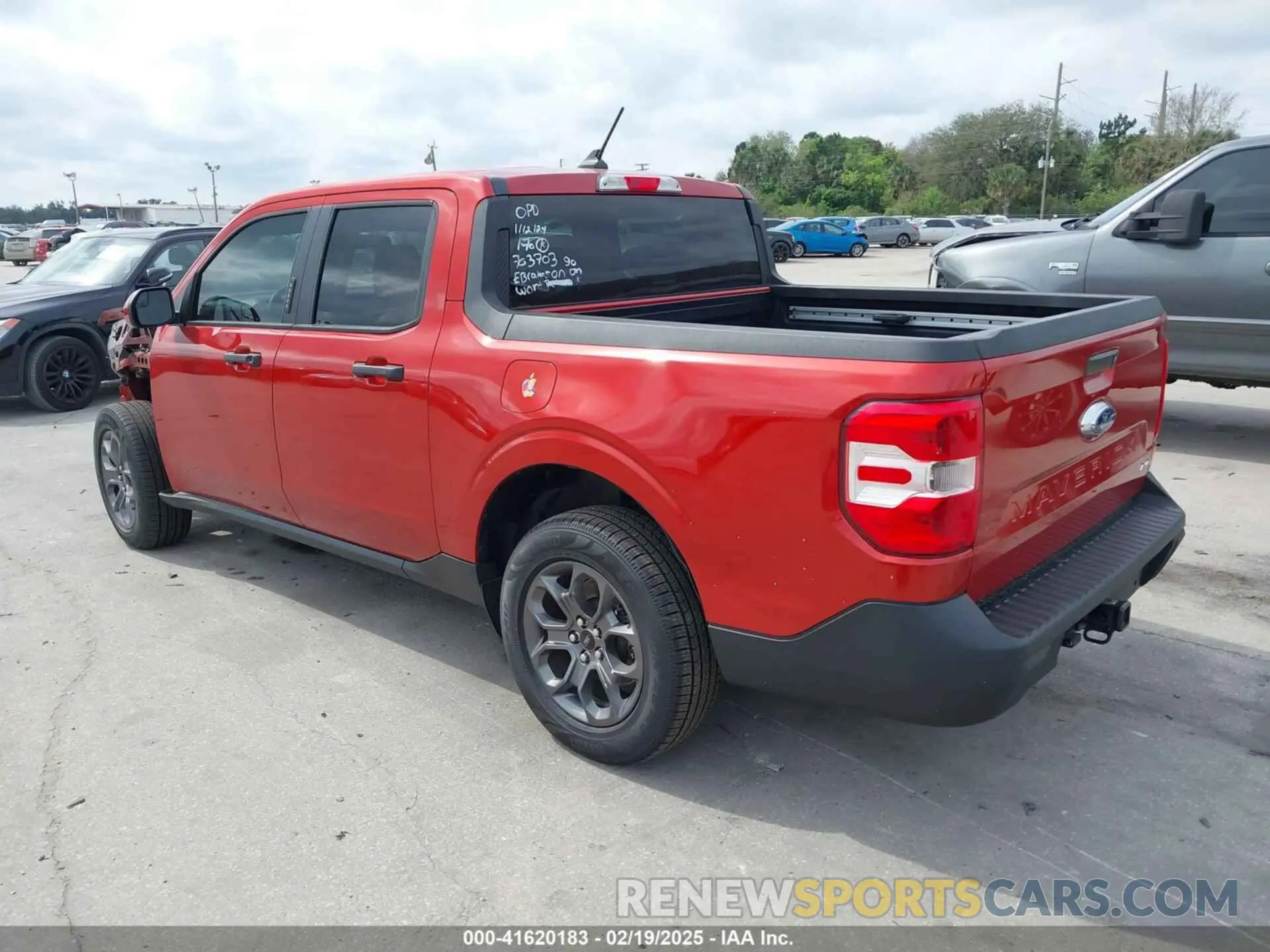 3 fotografías del automóvil dañado 3FTTW8F94NRB04935 FORD MAVERICK 2022