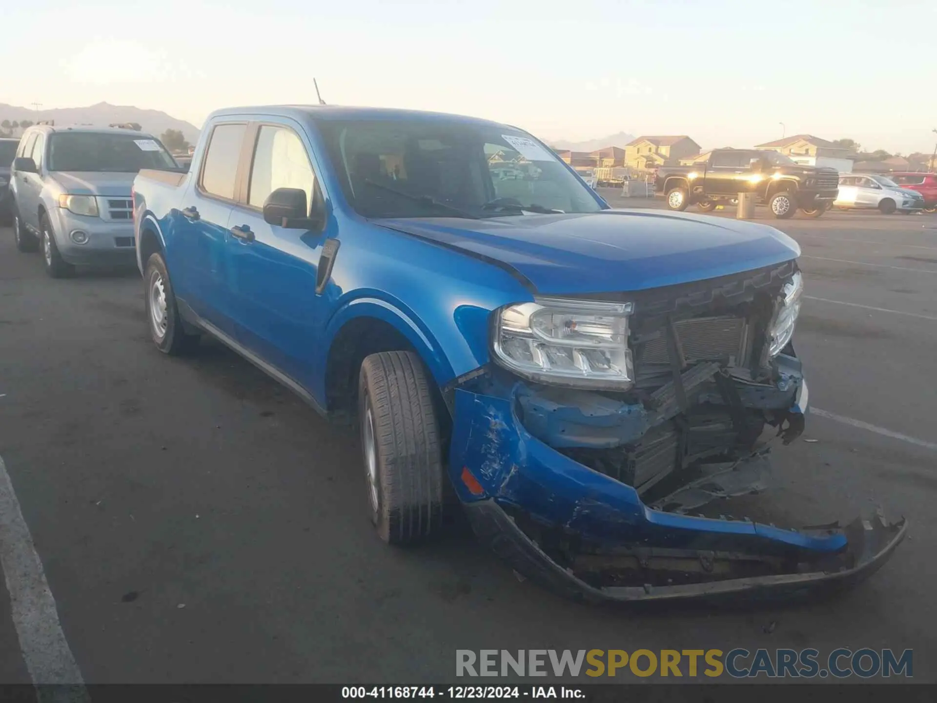1 fotografías del automóvil dañado 3FTTW8F95NRA52831 FORD MAVERICK 2022