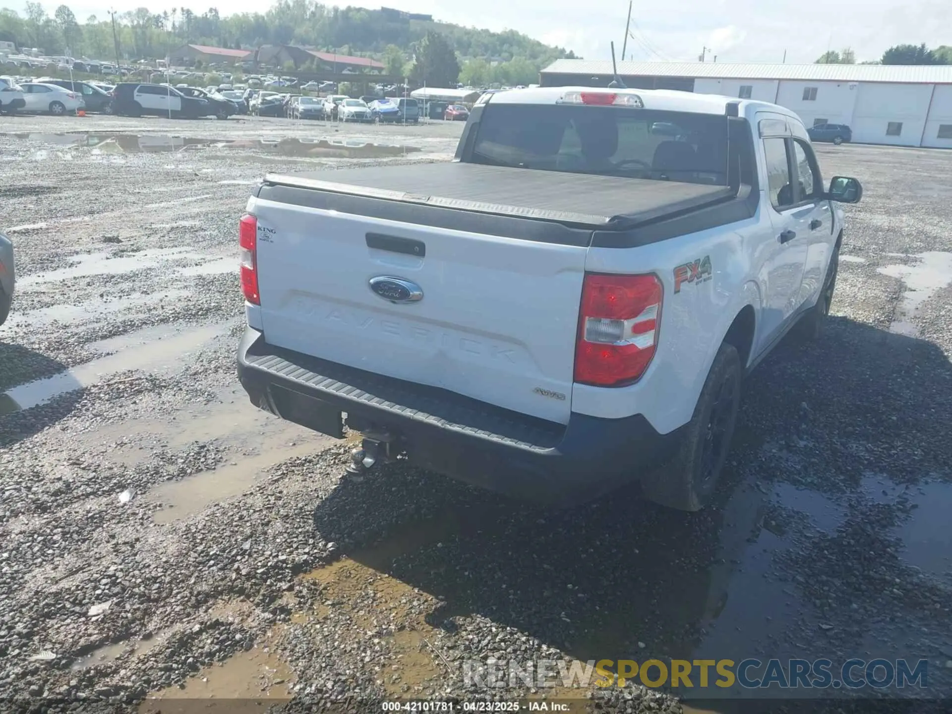 4 fotografías del automóvil dañado 3FTTW8F95NRB12283 FORD MAVERICK 2022