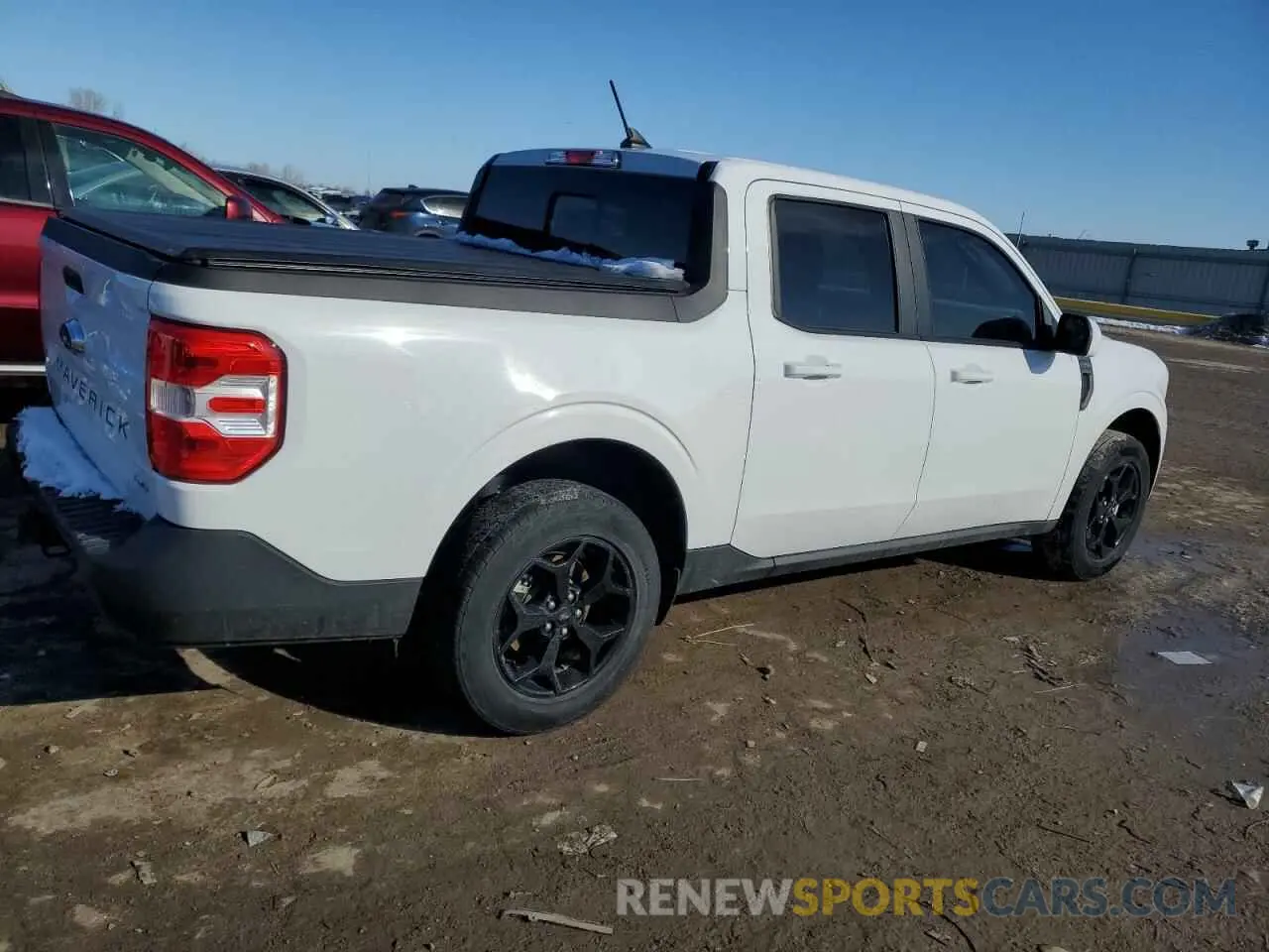 3 fotografías del automóvil dañado 3FTTW8F96NRA52949 FORD MAVERICK 2022