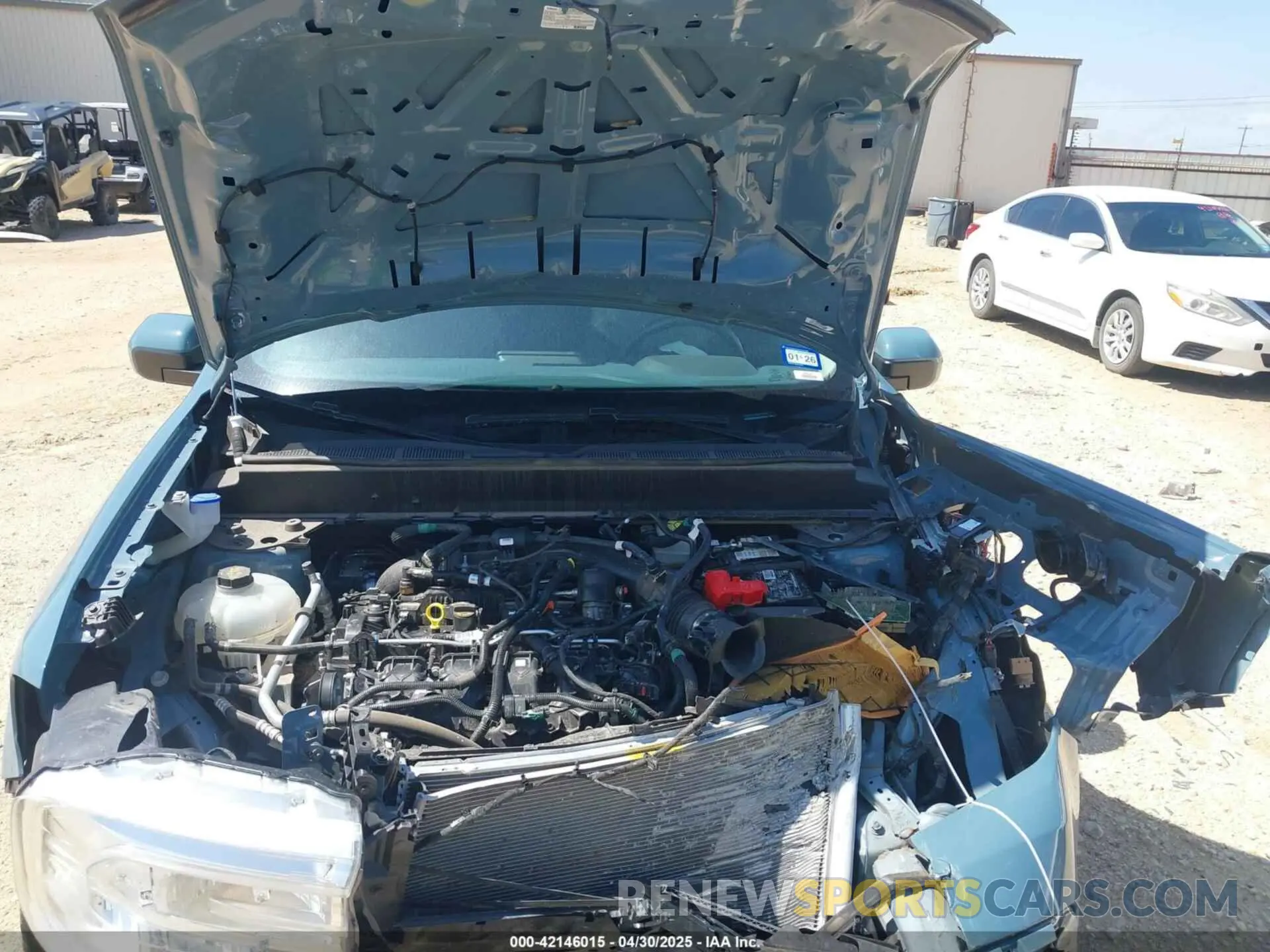 10 fotografías del automóvil dañado 3FTTW8F96NRA97616 FORD MAVERICK 2022