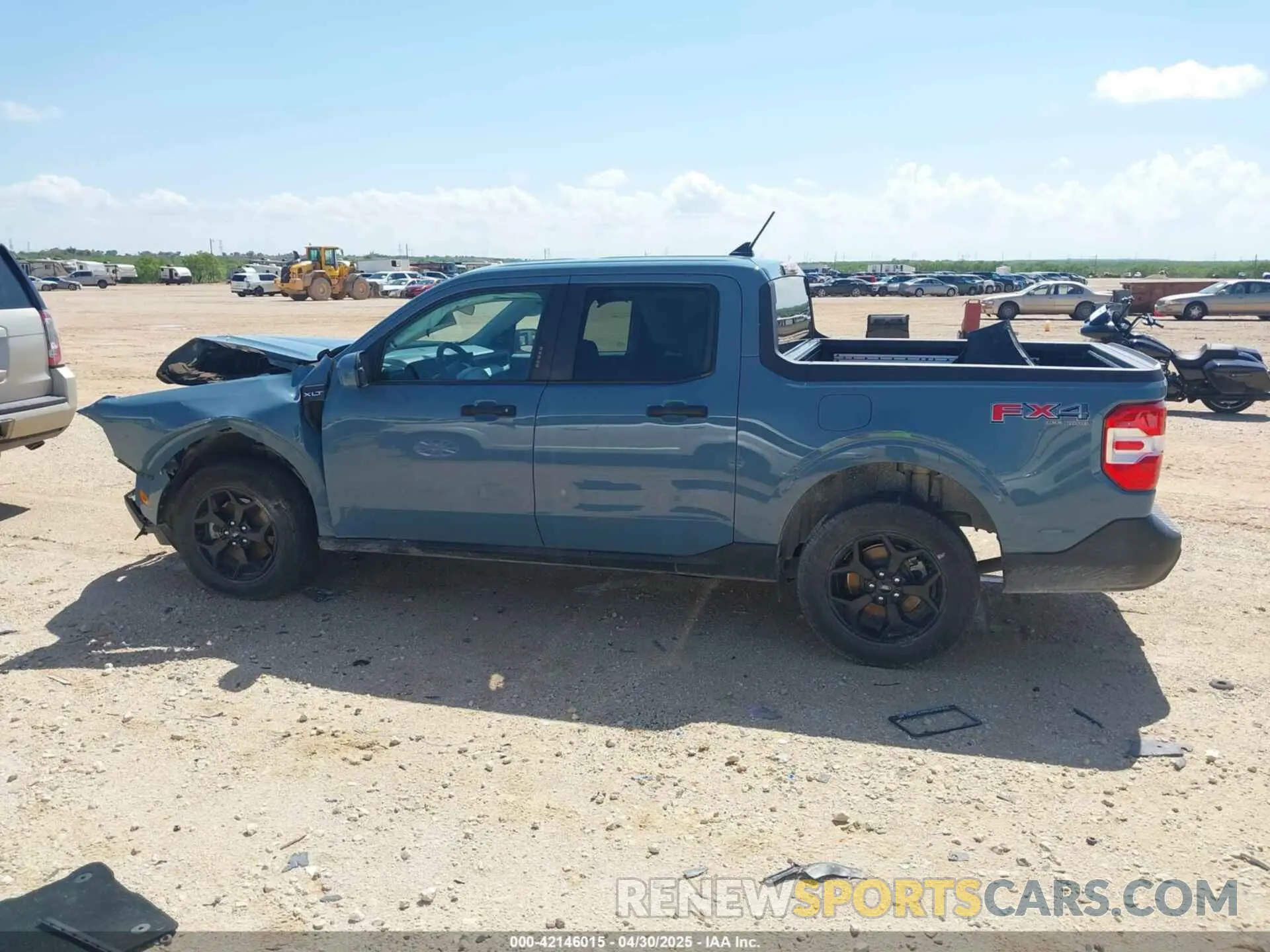14 fotografías del automóvil dañado 3FTTW8F96NRA97616 FORD MAVERICK 2022