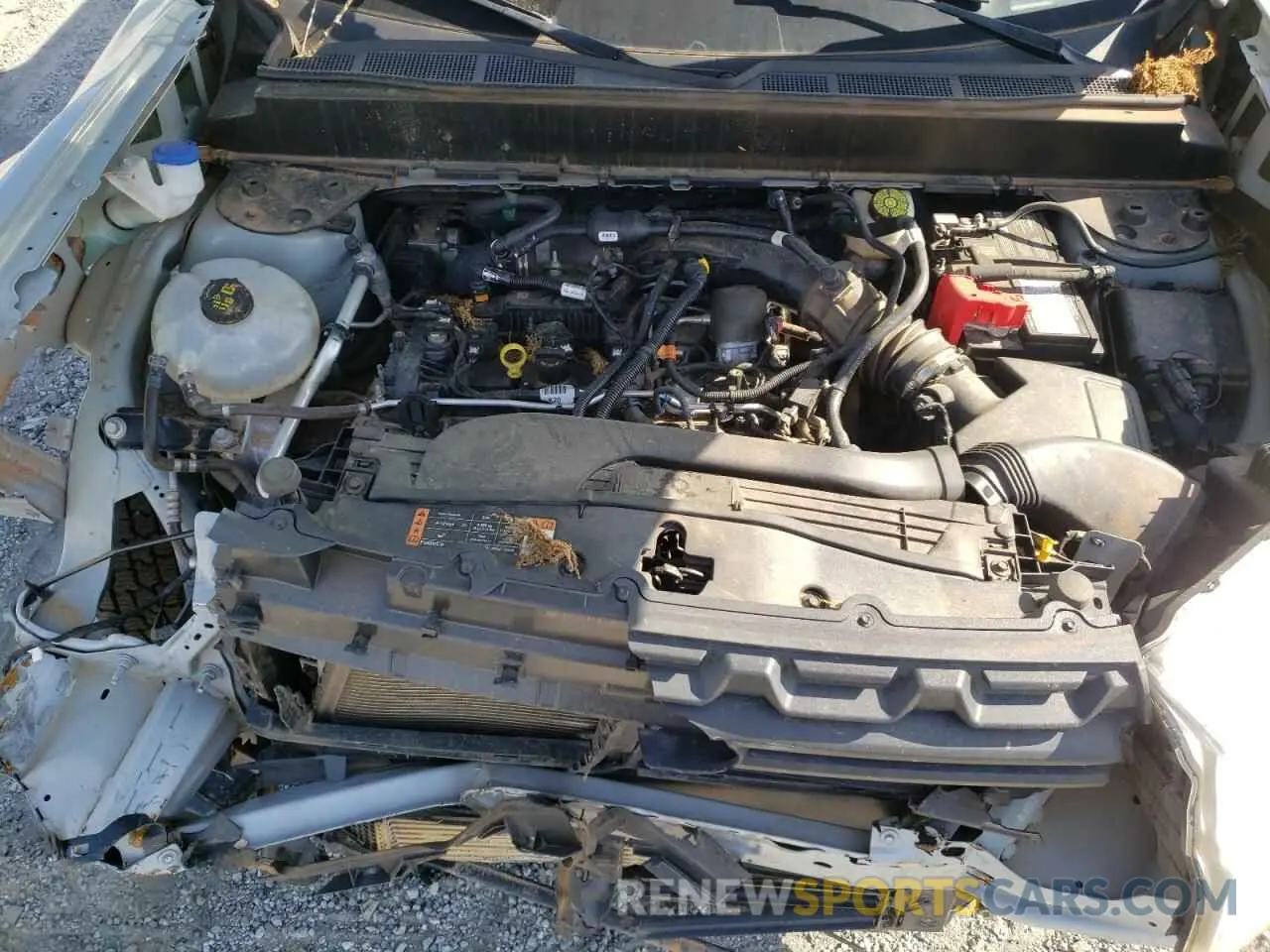 11 fotografías del automóvil dañado 3FTTW8F97NRA53432 FORD MAVERICK 2022