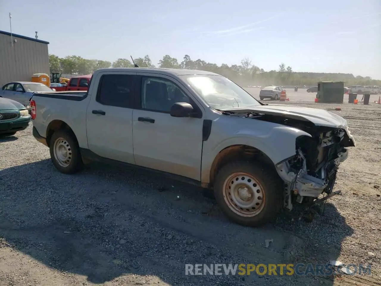 4 fotografías del automóvil dañado 3FTTW8F97NRA53432 FORD MAVERICK 2022