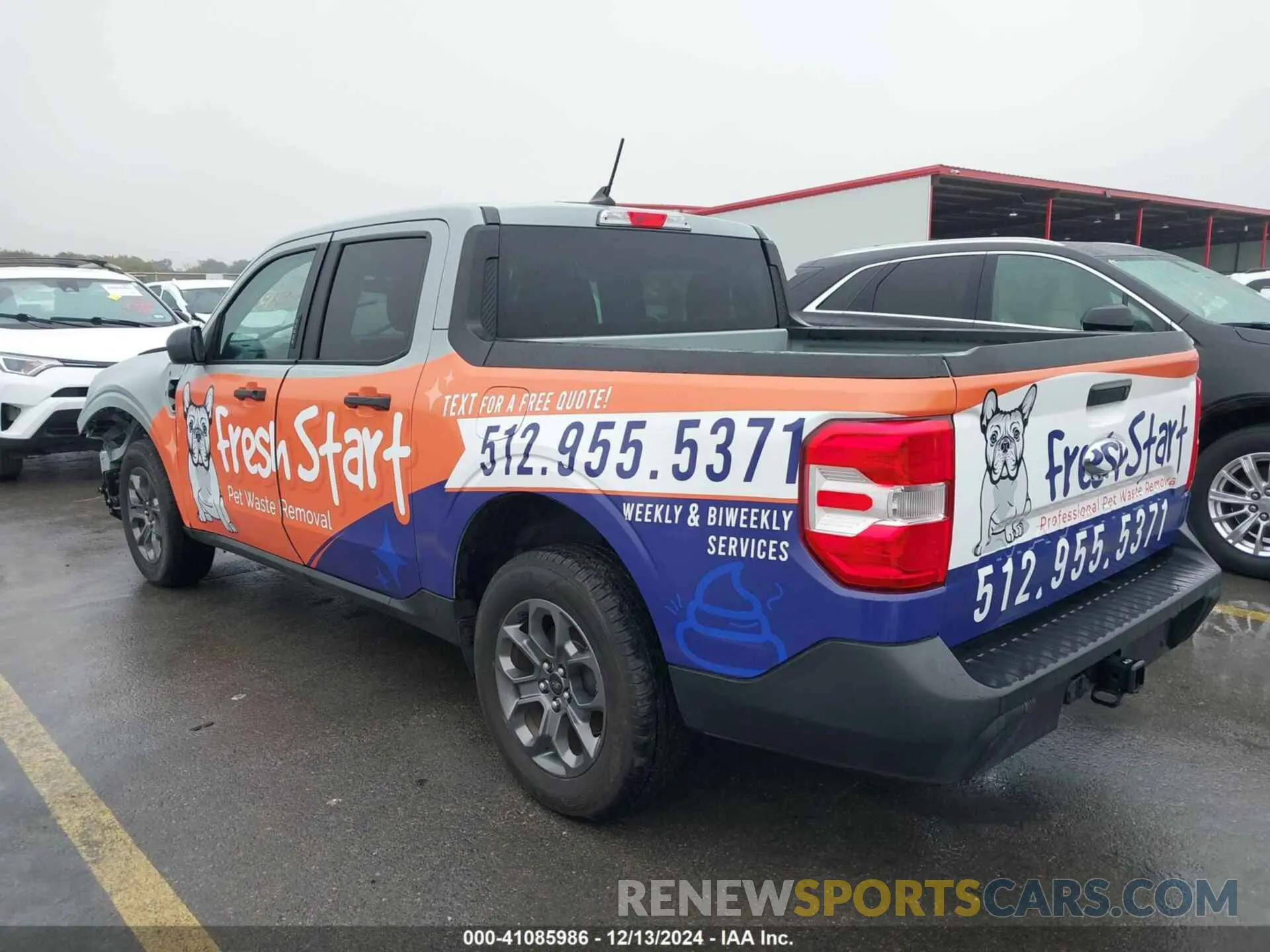 3 fotografías del automóvil dañado 3FTTW8F9XNRA27715 FORD MAVERICK 2022