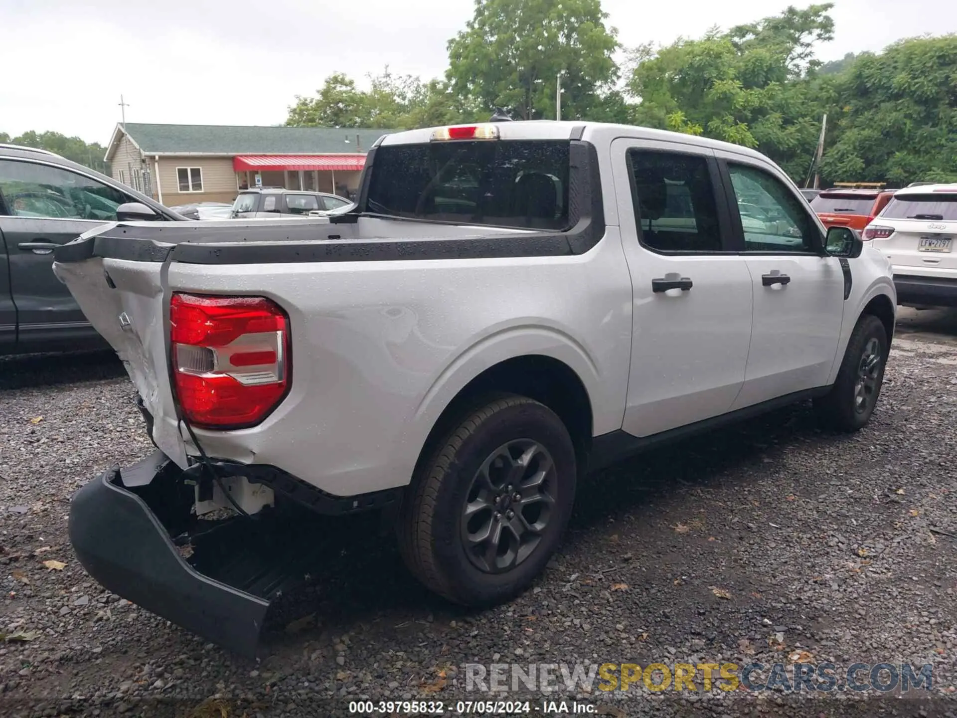 4 fotografías del automóvil dañado 3FTTW8E30PRA90189 FORD MAVERICK 2023