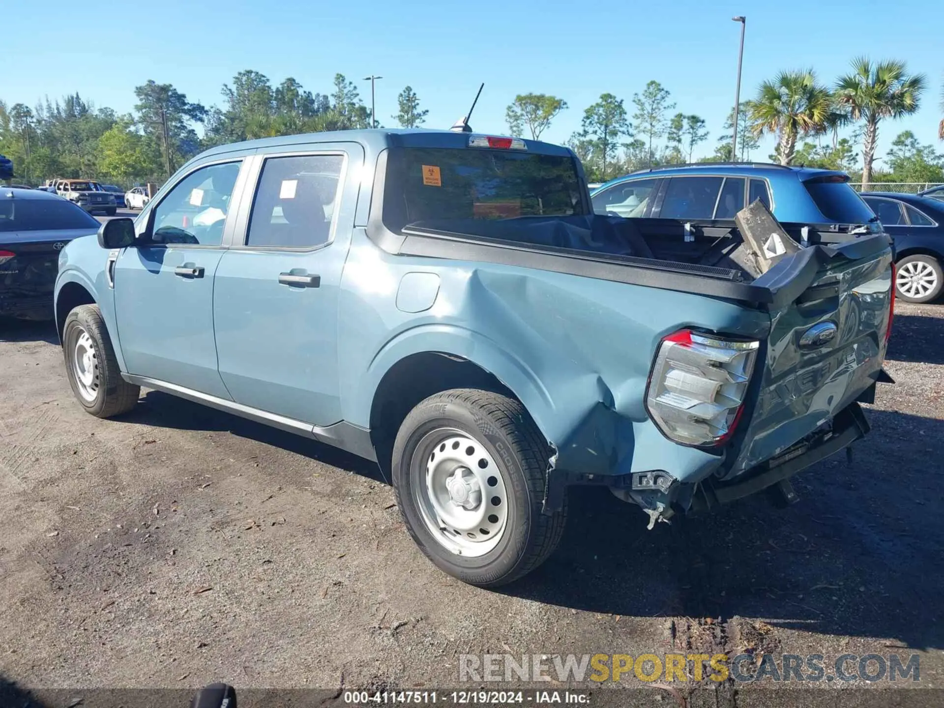3 fotografías del automóvil dañado 3FTTW8E32PRA56304 FORD MAVERICK 2023