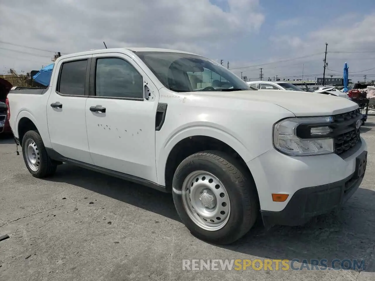 4 fotografías del automóvil dañado 3FTTW8E34PRA51234 FORD MAVERICK 2023