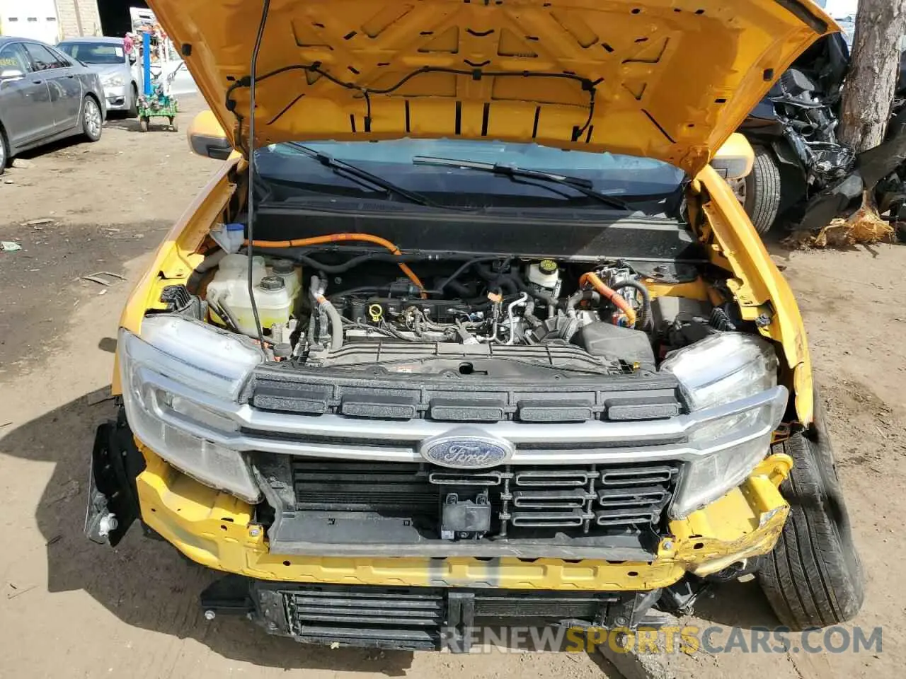 11 fotografías del automóvil dañado 3FTTW8E37PRA19717 FORD MAVERICK 2023