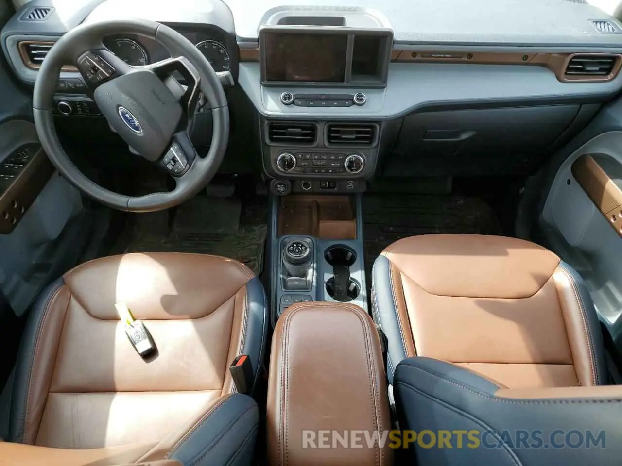 8 fotografías del automóvil dañado 3FTTW8E37PRA19717 FORD MAVERICK 2023