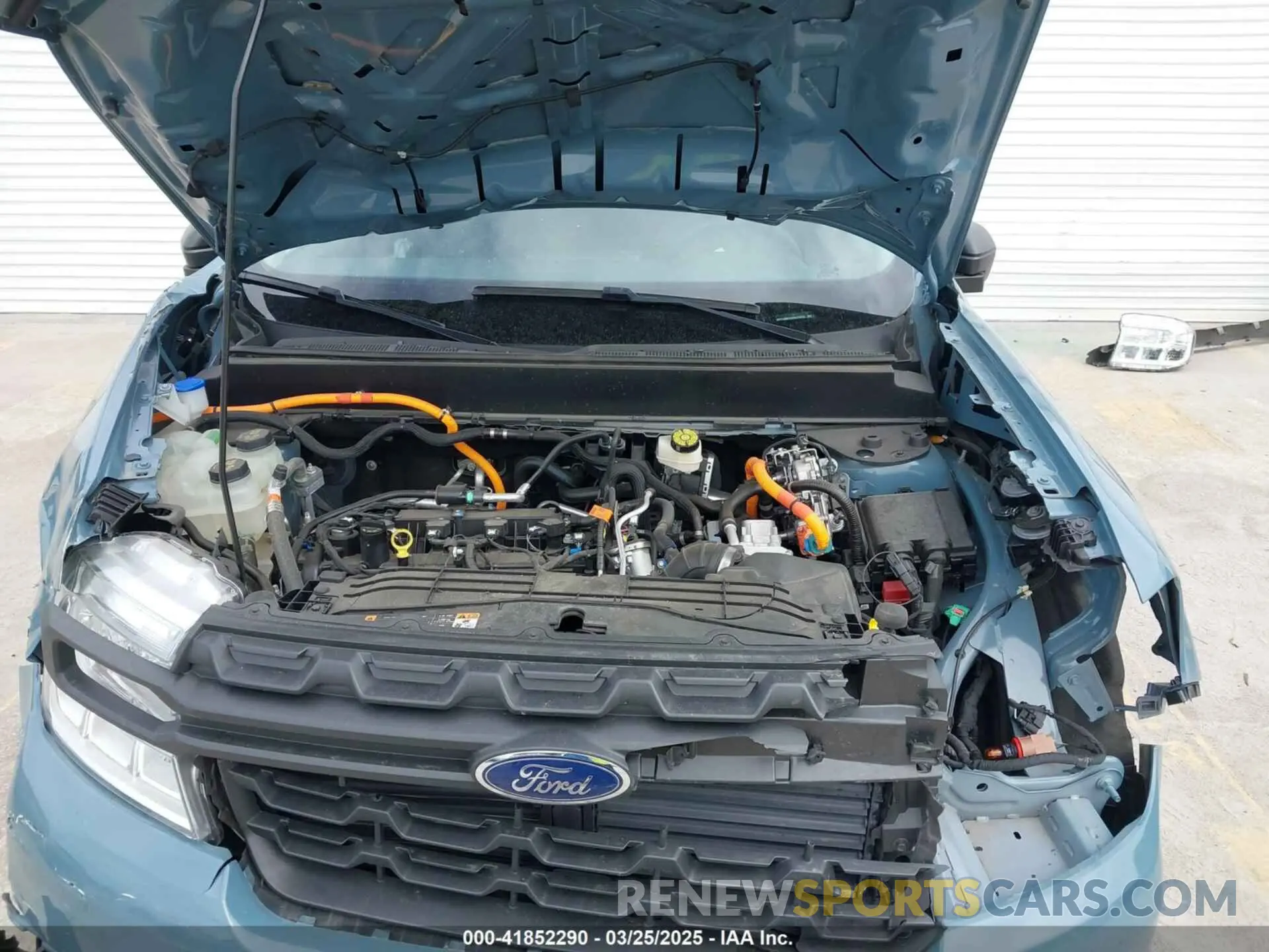 10 fotografías del automóvil dañado 3FTTW8E37PRA74216 FORD MAVERICK 2023