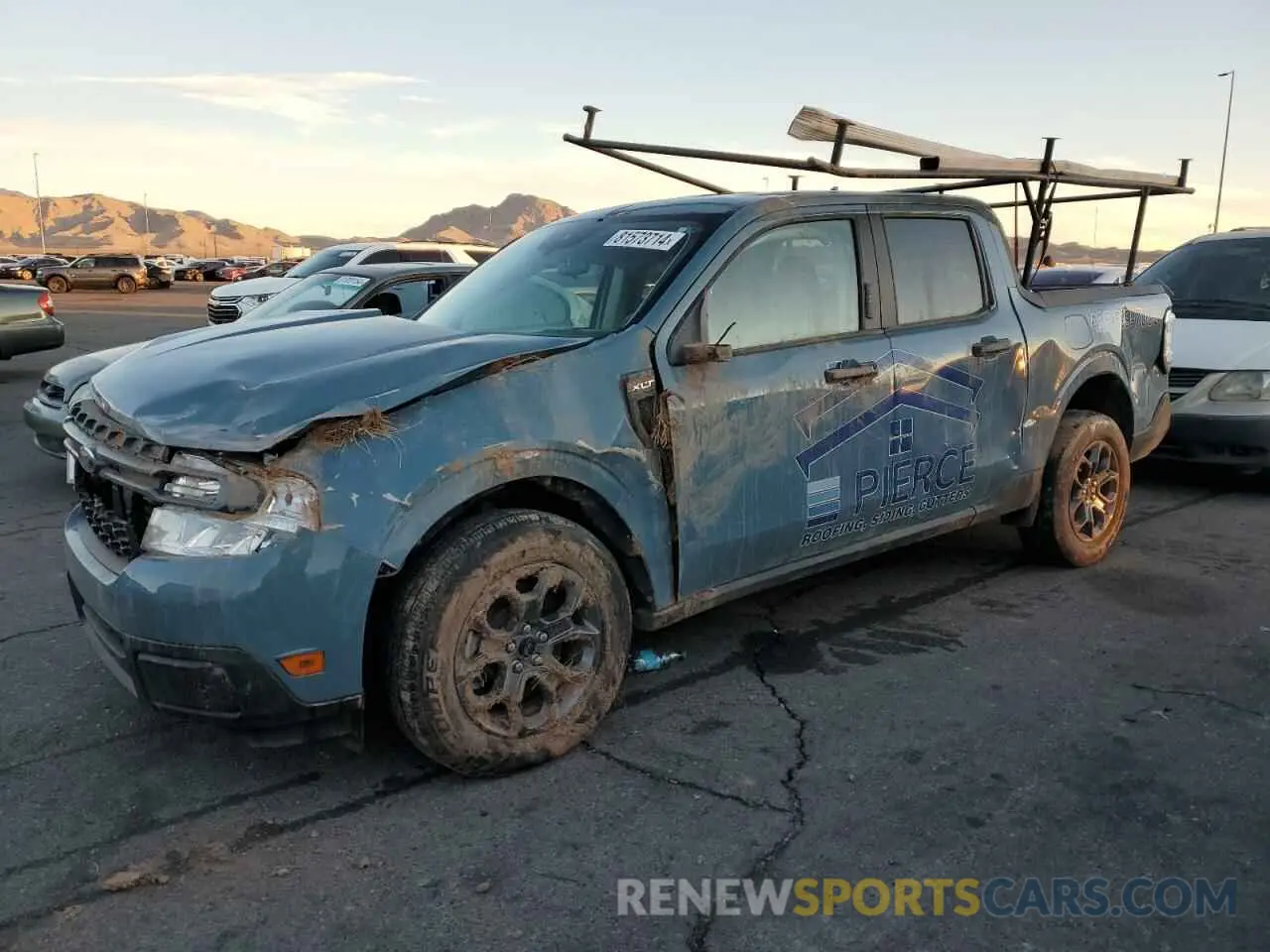 1 fotografías del automóvil dañado 3FTTW8E37PRA76855 FORD MAVERICK 2023