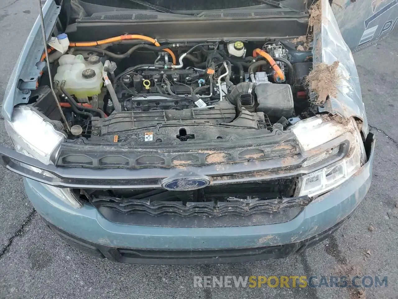 11 fotografías del automóvil dañado 3FTTW8E37PRA76855 FORD MAVERICK 2023