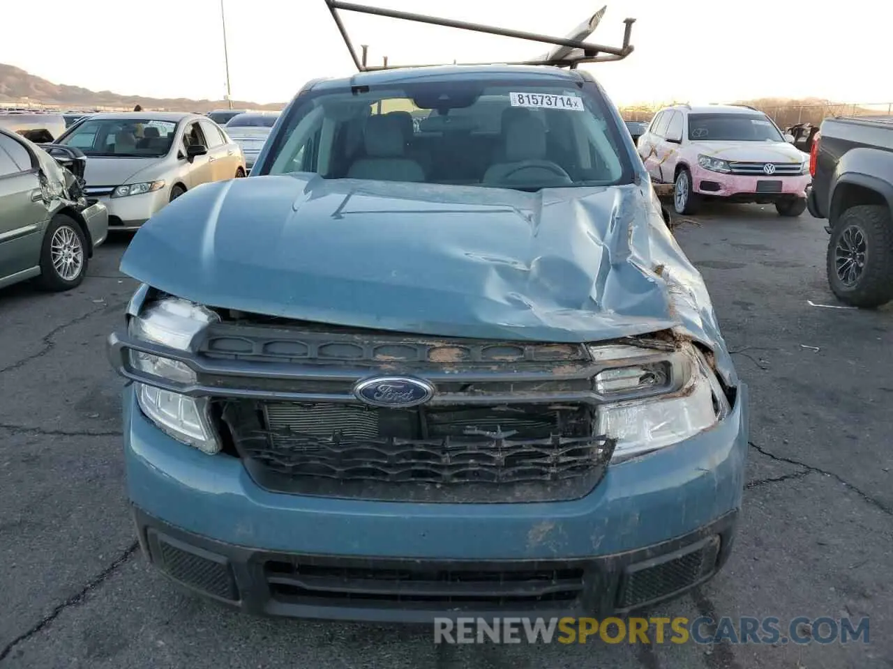 5 fotografías del automóvil dañado 3FTTW8E37PRA76855 FORD MAVERICK 2023