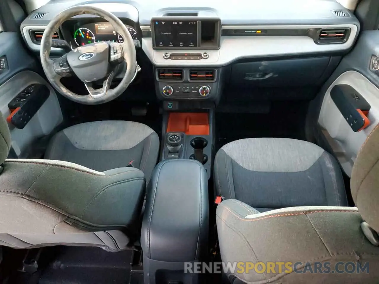 8 fotografías del automóvil dañado 3FTTW8E37PRA76855 FORD MAVERICK 2023