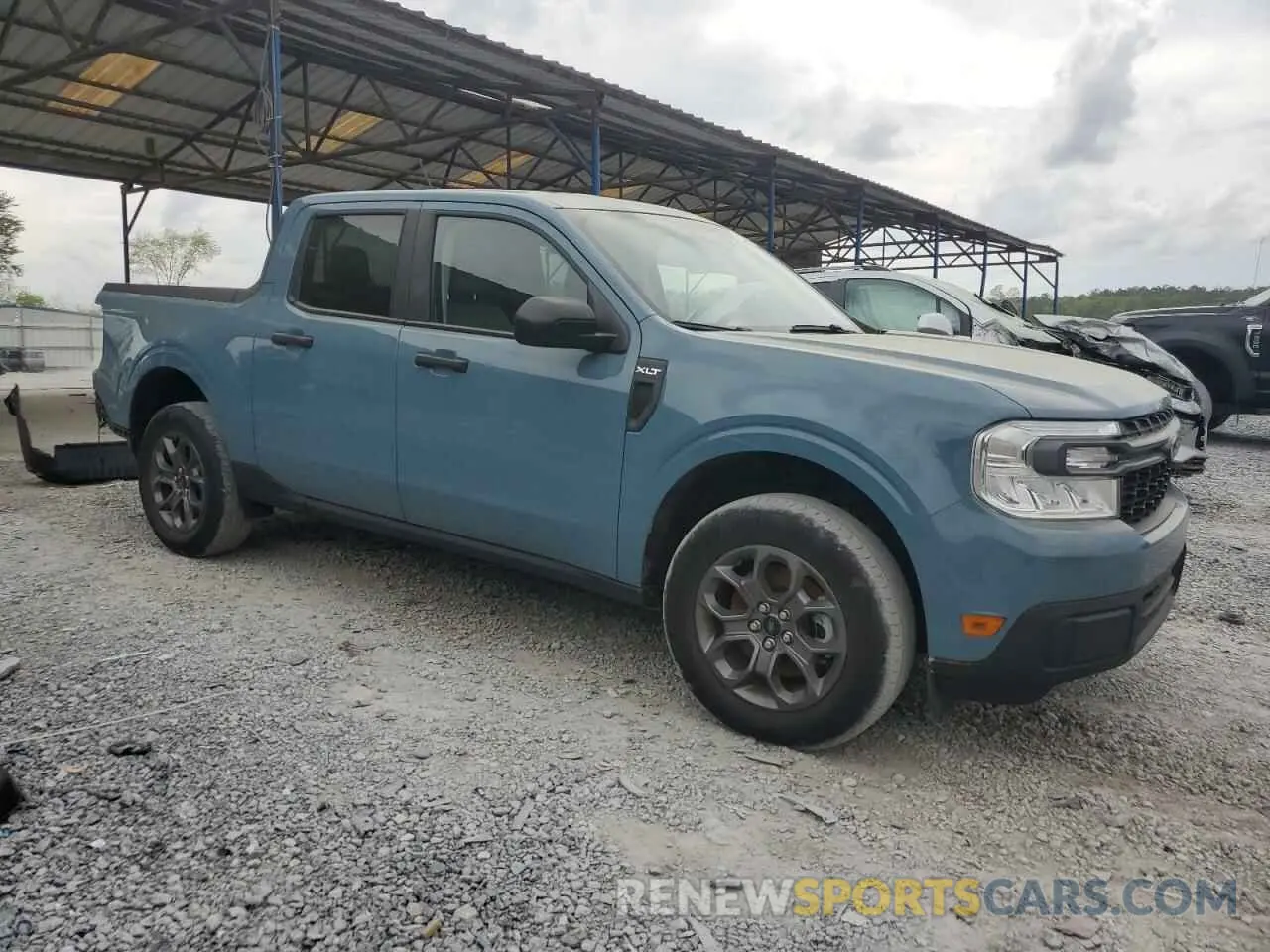 4 fotografías del automóvil dañado 3FTTW8E39PRA30766 FORD MAVERICK 2023