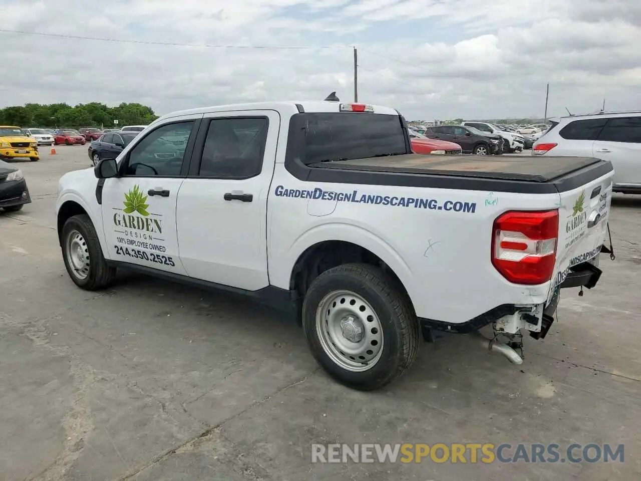 2 fotografías del automóvil dañado 3FTTW8E39PRA88408 FORD MAVERICK 2023