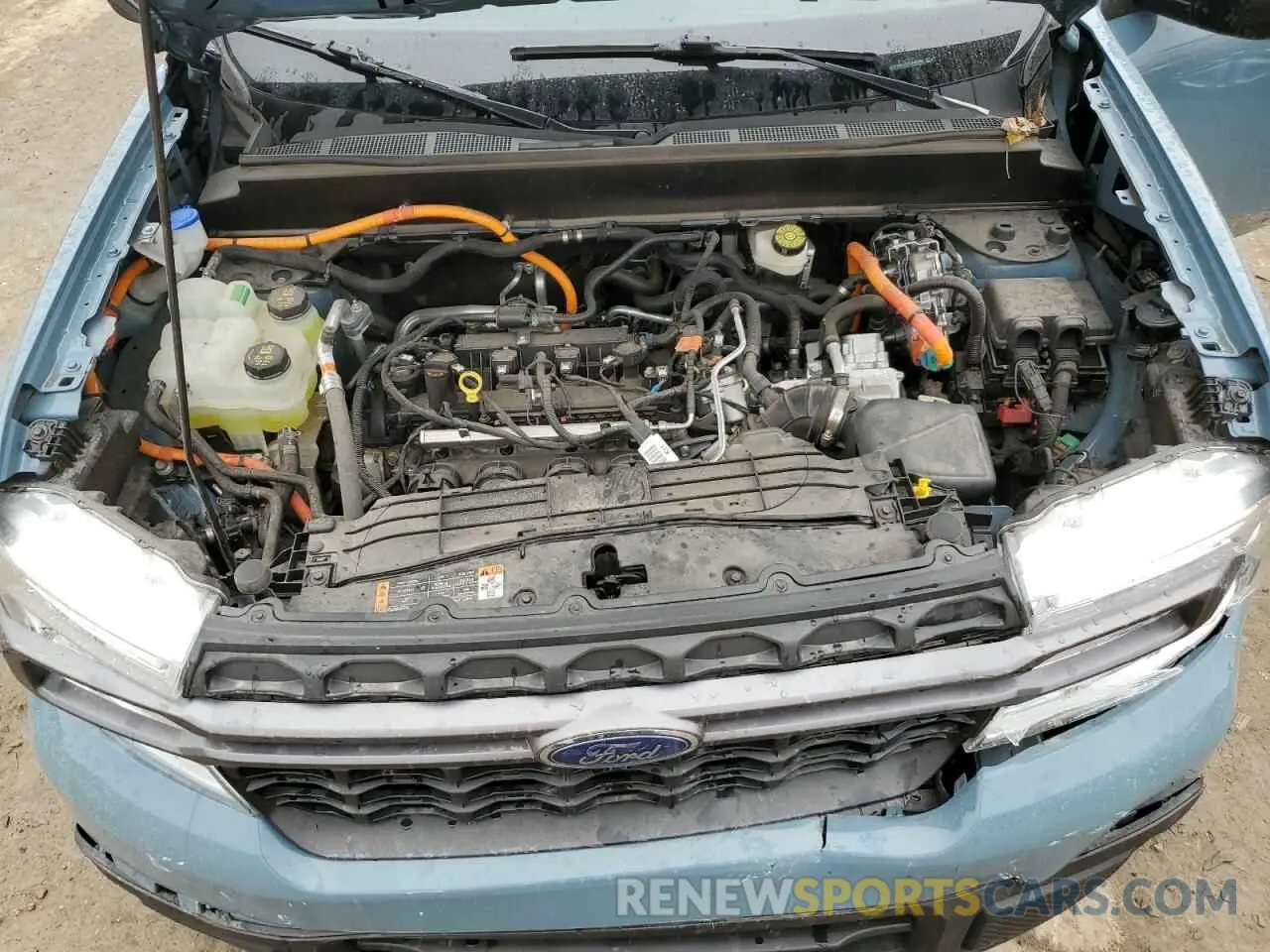 11 fotografías del automóvil dañado 3FTTW8E3XPRA37886 FORD MAVERICK 2023