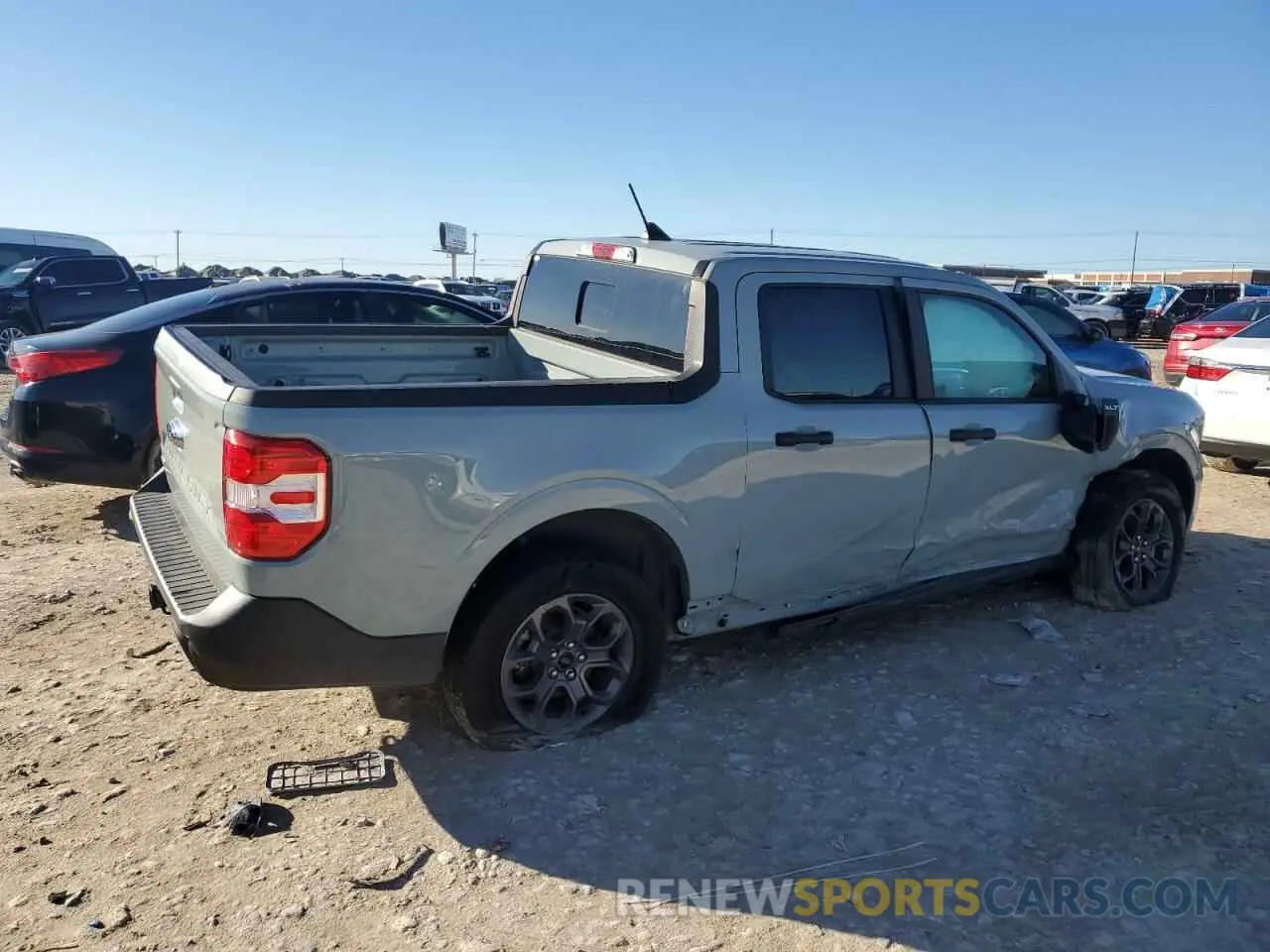 3 fotografías del automóvil dañado 3FTTW8E3XPRA71441 FORD MAVERICK 2023
