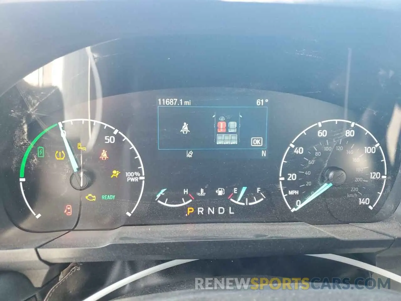 9 fotografías del automóvil dañado 3FTTW8E3XPRA71441 FORD MAVERICK 2023