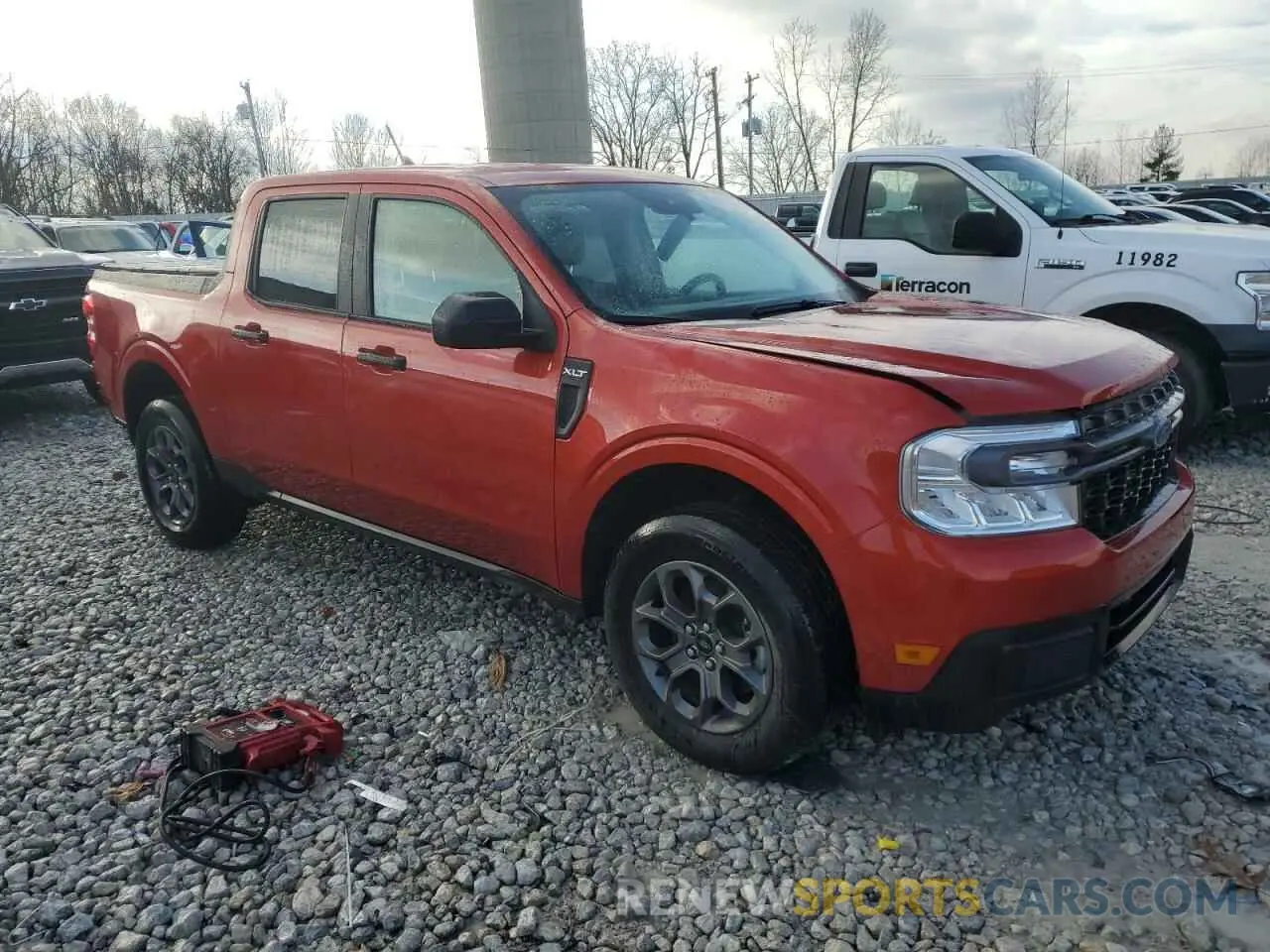 4 fotografías del automóvil dañado 3FTTW8E90PRA78886 FORD MAVERICK 2023