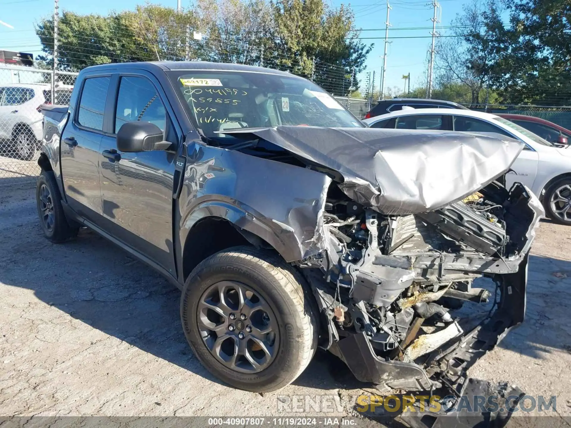 1 fotografías del automóvil dañado 3FTTW8E94PRA59855 FORD MAVERICK 2023