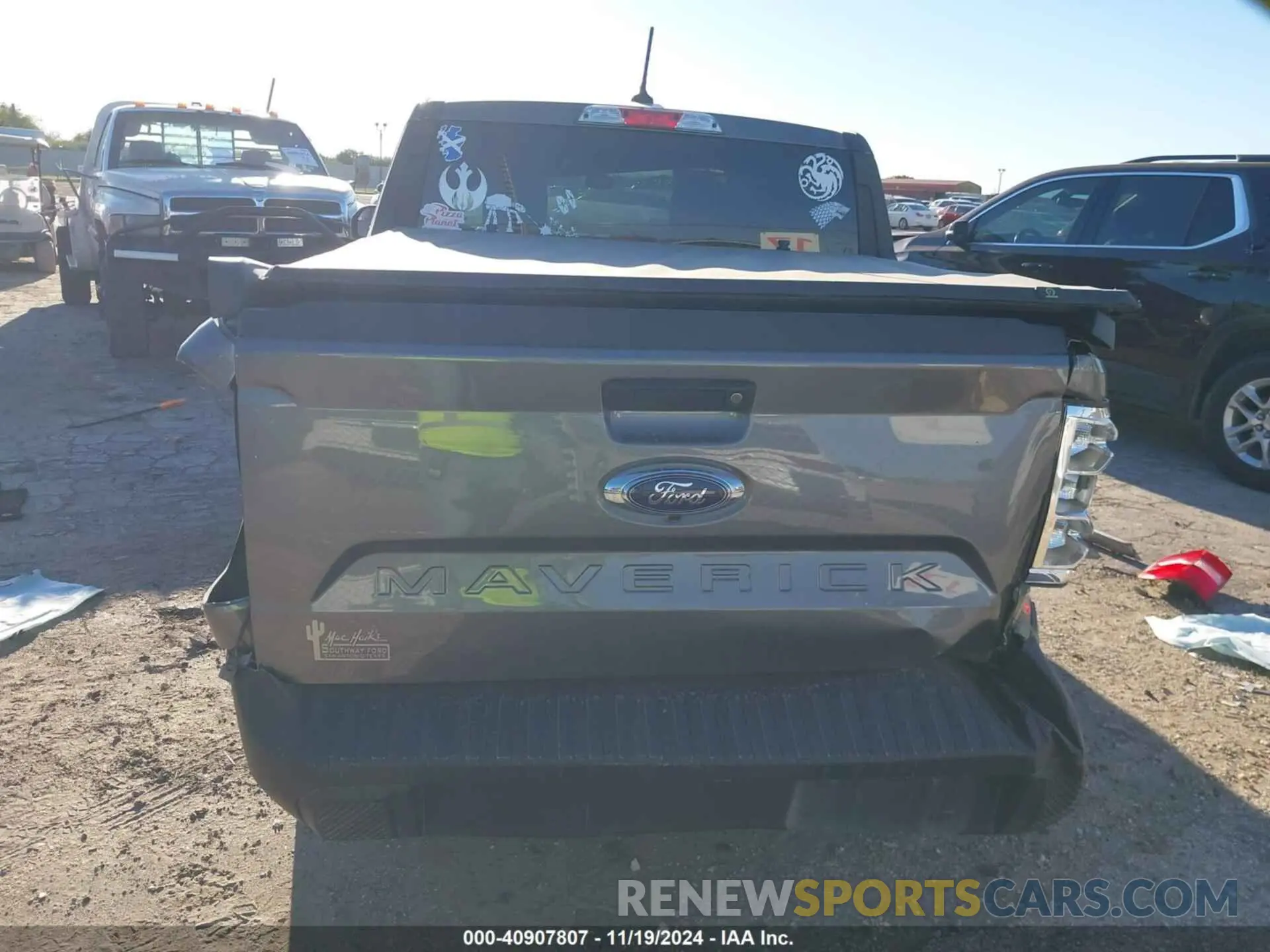 16 fotografías del automóvil dañado 3FTTW8E94PRA59855 FORD MAVERICK 2023