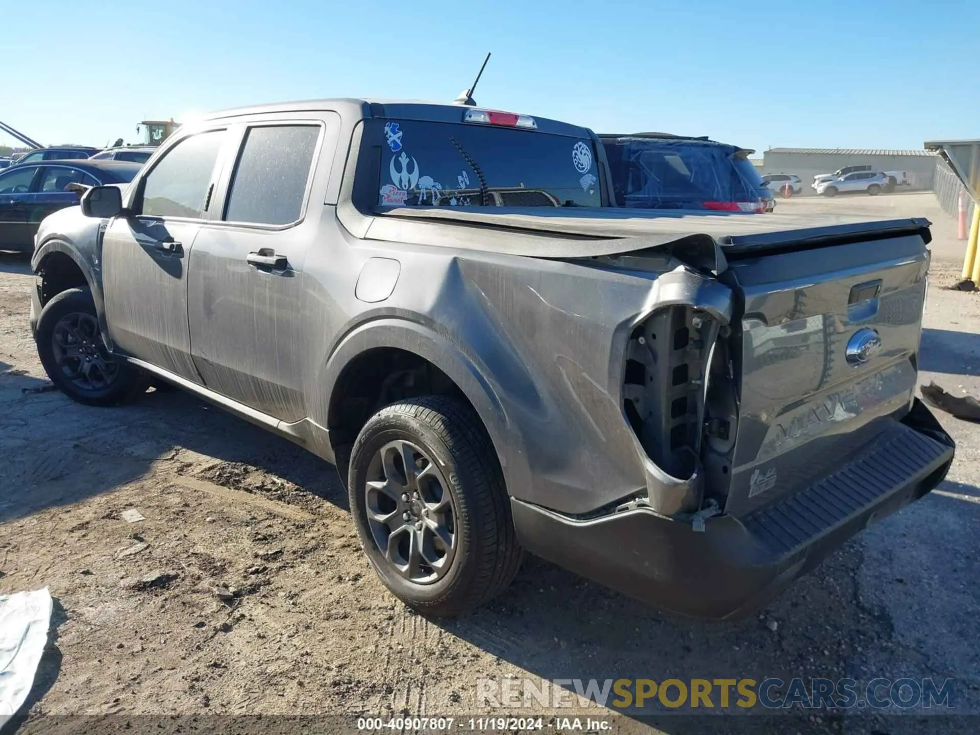 3 fotografías del automóvil dañado 3FTTW8E94PRA59855 FORD MAVERICK 2023