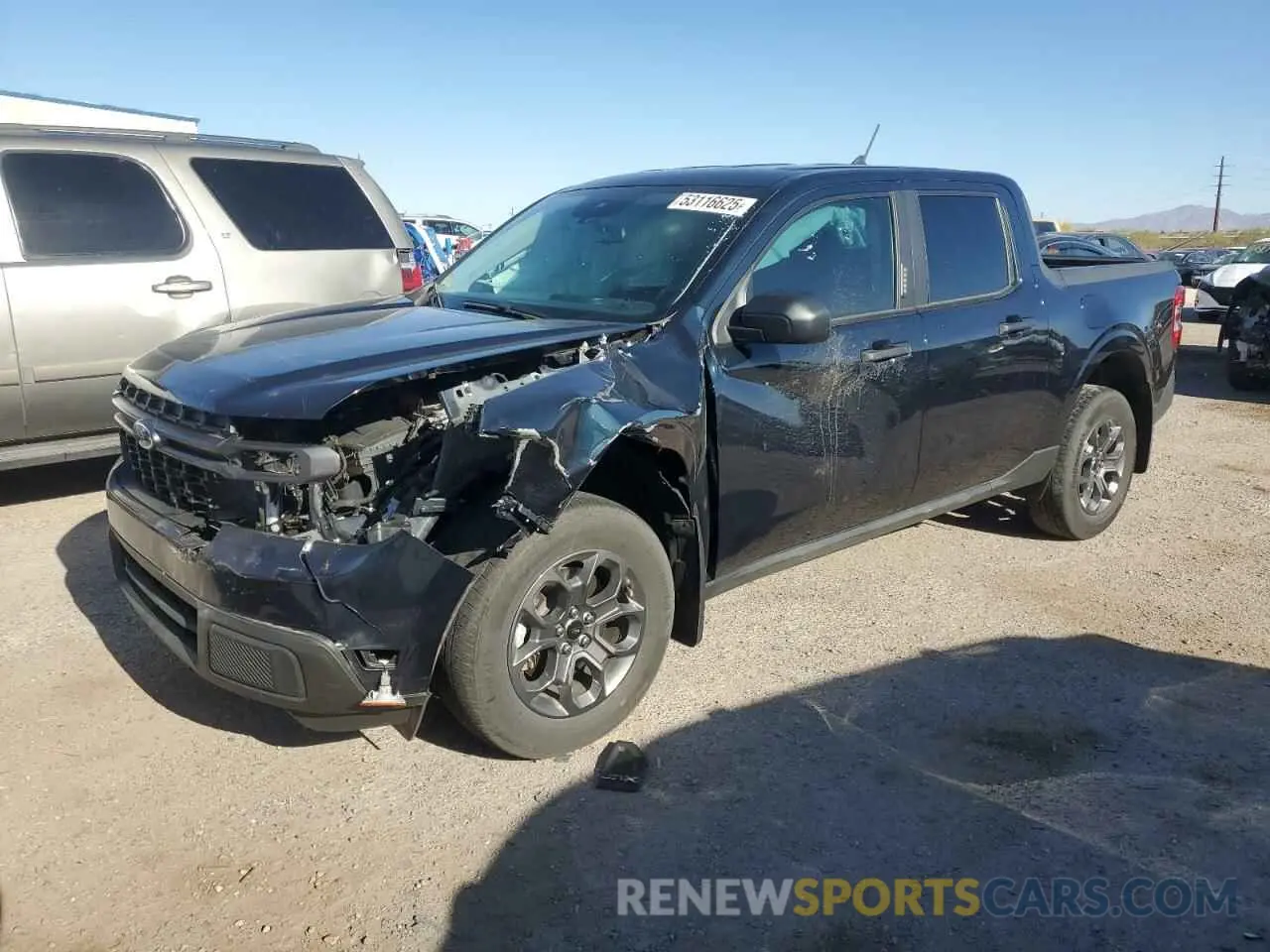 1 fotografías del automóvil dañado 3FTTW8E96PRA69772 FORD MAVERICK 2023