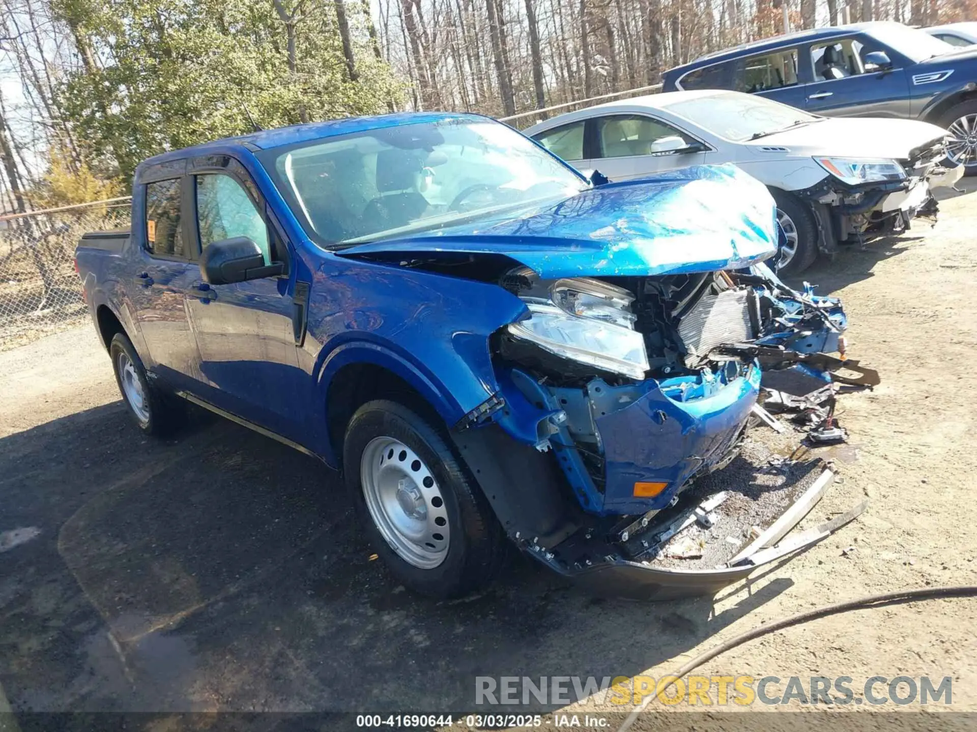 1 fotografías del automóvil dañado 3FTTW8E97PRA04381 FORD MAVERICK 2023