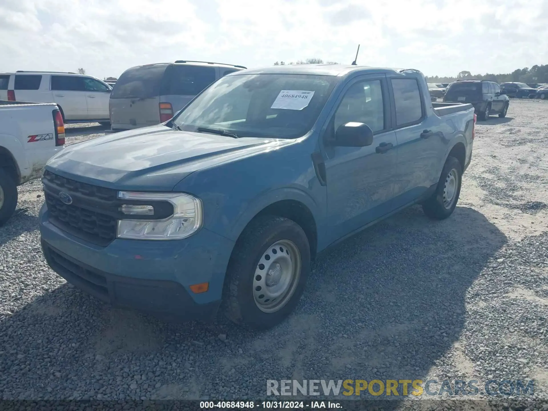 2 fotografías del automóvil dañado 3FTTW8E98PRA20699 FORD MAVERICK 2023