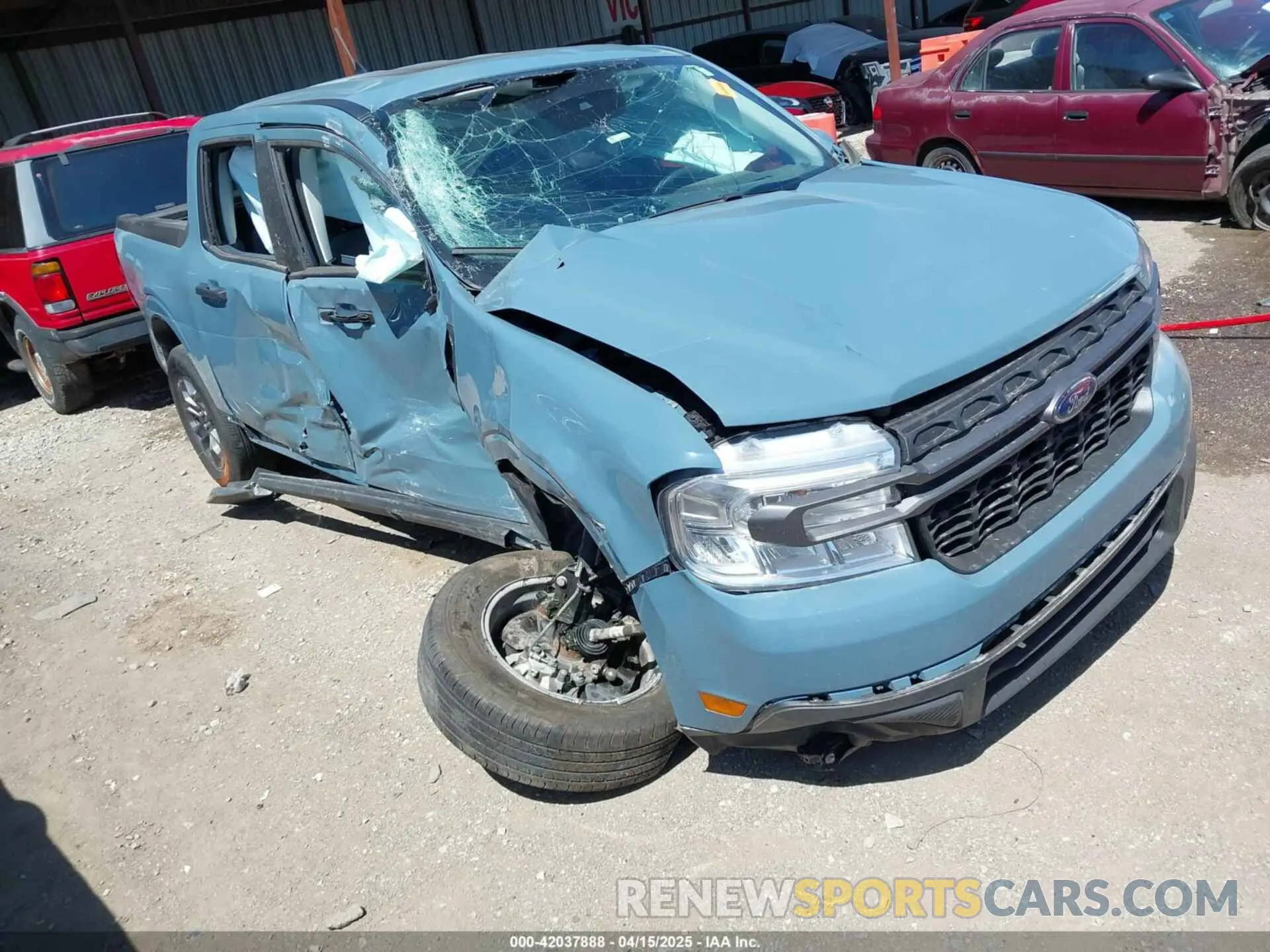 1 fotografías del automóvil dañado 3FTTW8E99PRA53842 FORD MAVERICK 2023