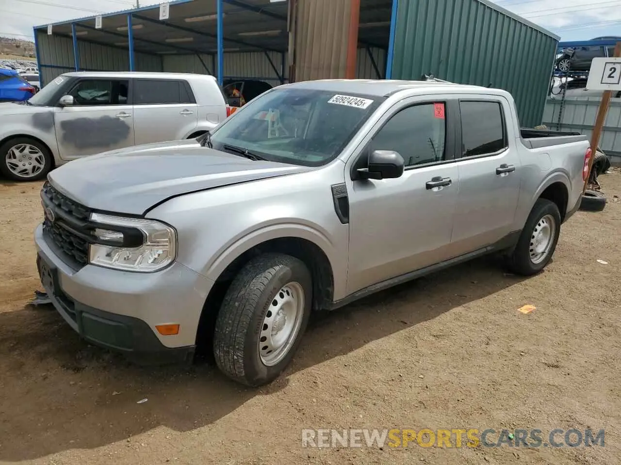 1 fotografías del automóvil dañado 3FTTW8E9XPRA14810 FORD MAVERICK 2023