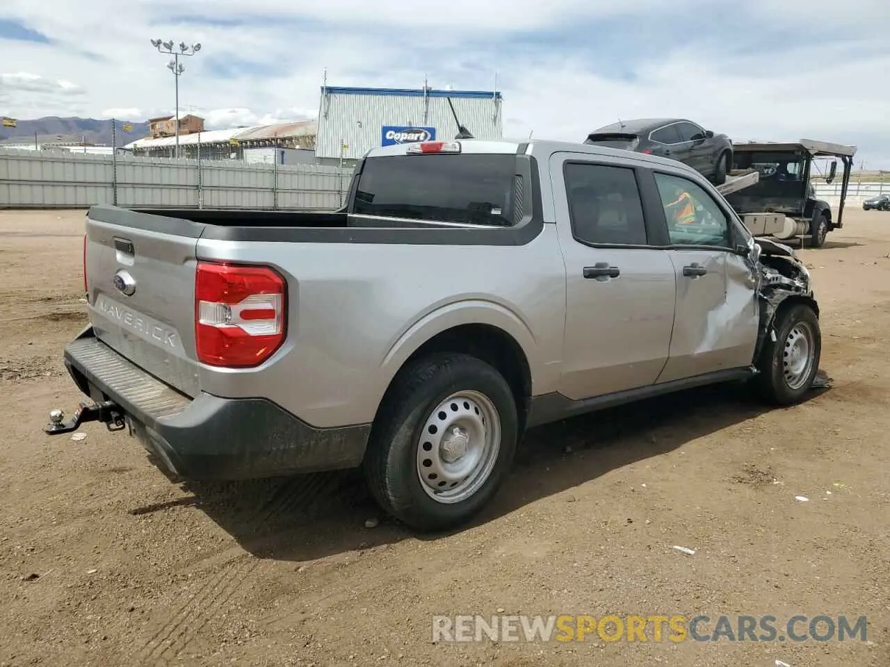 3 fotografías del automóvil dañado 3FTTW8E9XPRA14810 FORD MAVERICK 2023