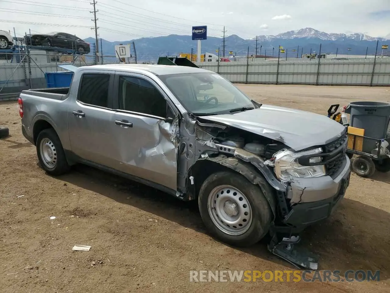 4 fotografías del automóvil dañado 3FTTW8E9XPRA14810 FORD MAVERICK 2023