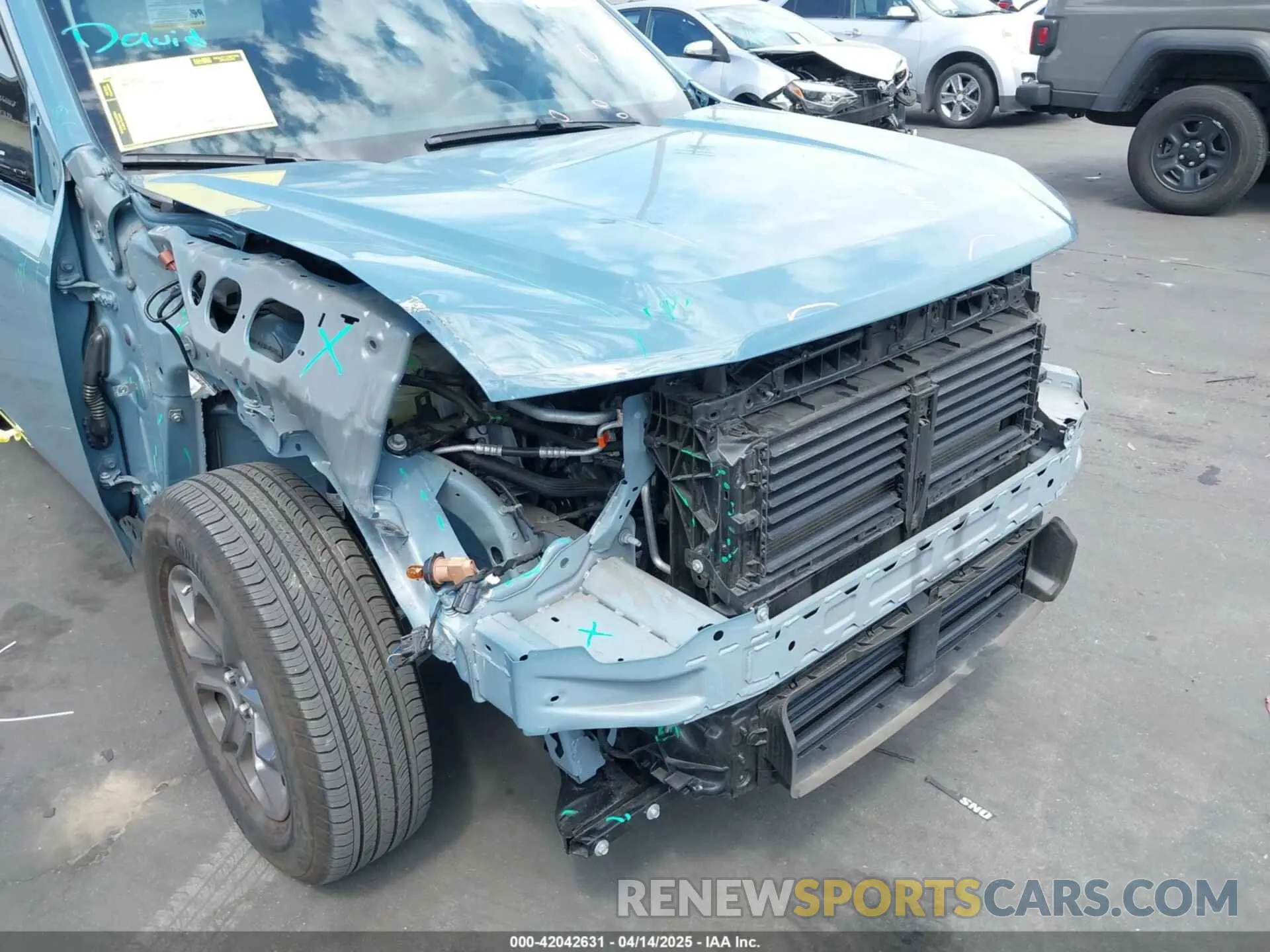 6 fotografías del automóvil dañado 3FTTW8F91PRA59584 FORD MAVERICK 2023