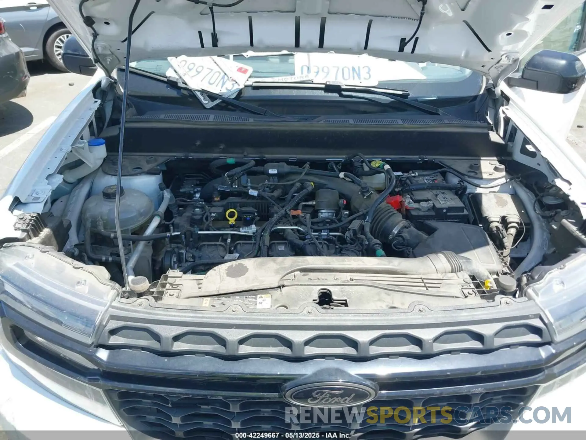 10 fotografías del automóvil dañado 3FTTW8F92PRA02374 FORD MAVERICK 2023