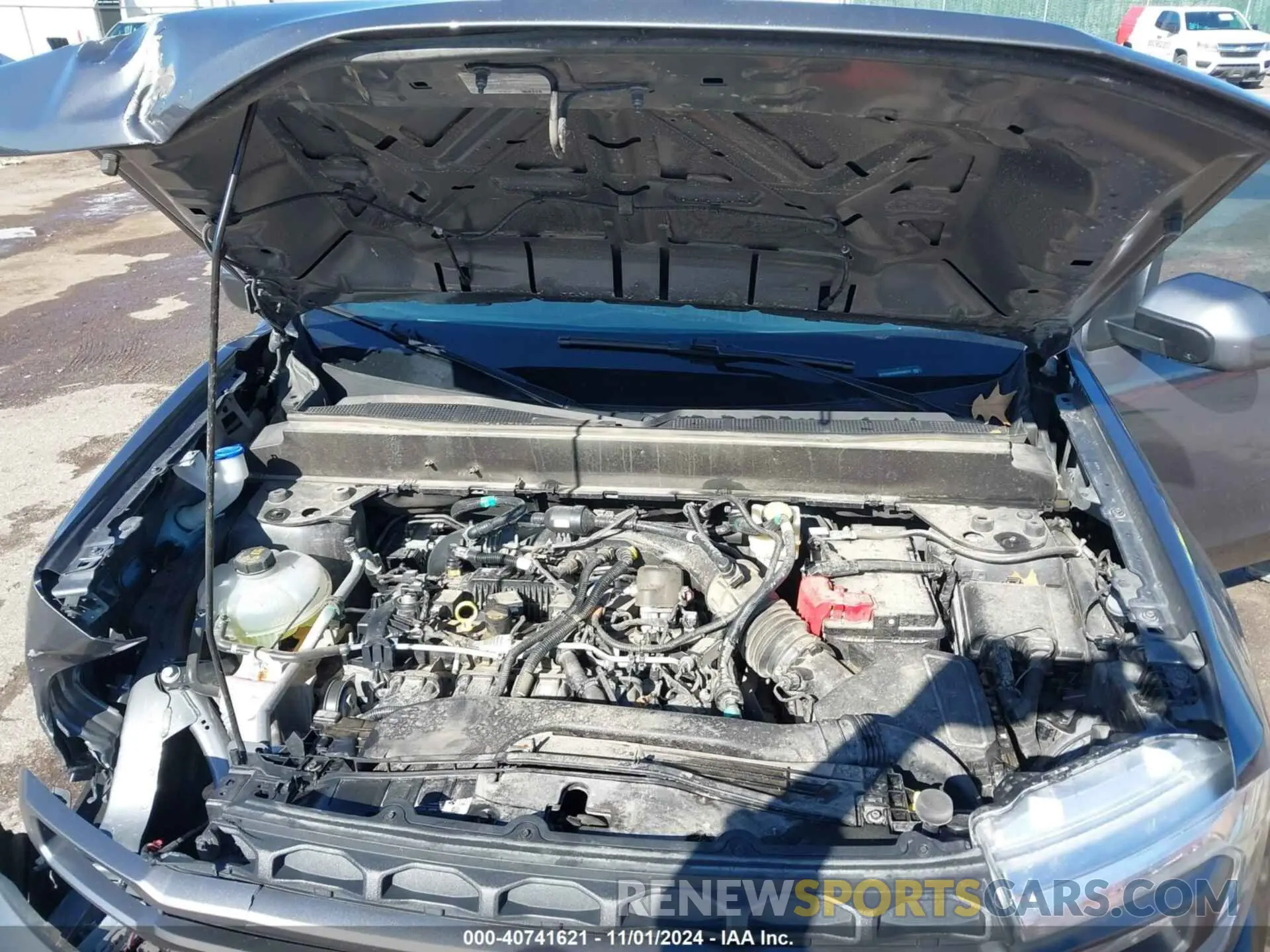 10 fotografías del automóvil dañado 3FTTW8F95PRA08573 FORD MAVERICK 2023