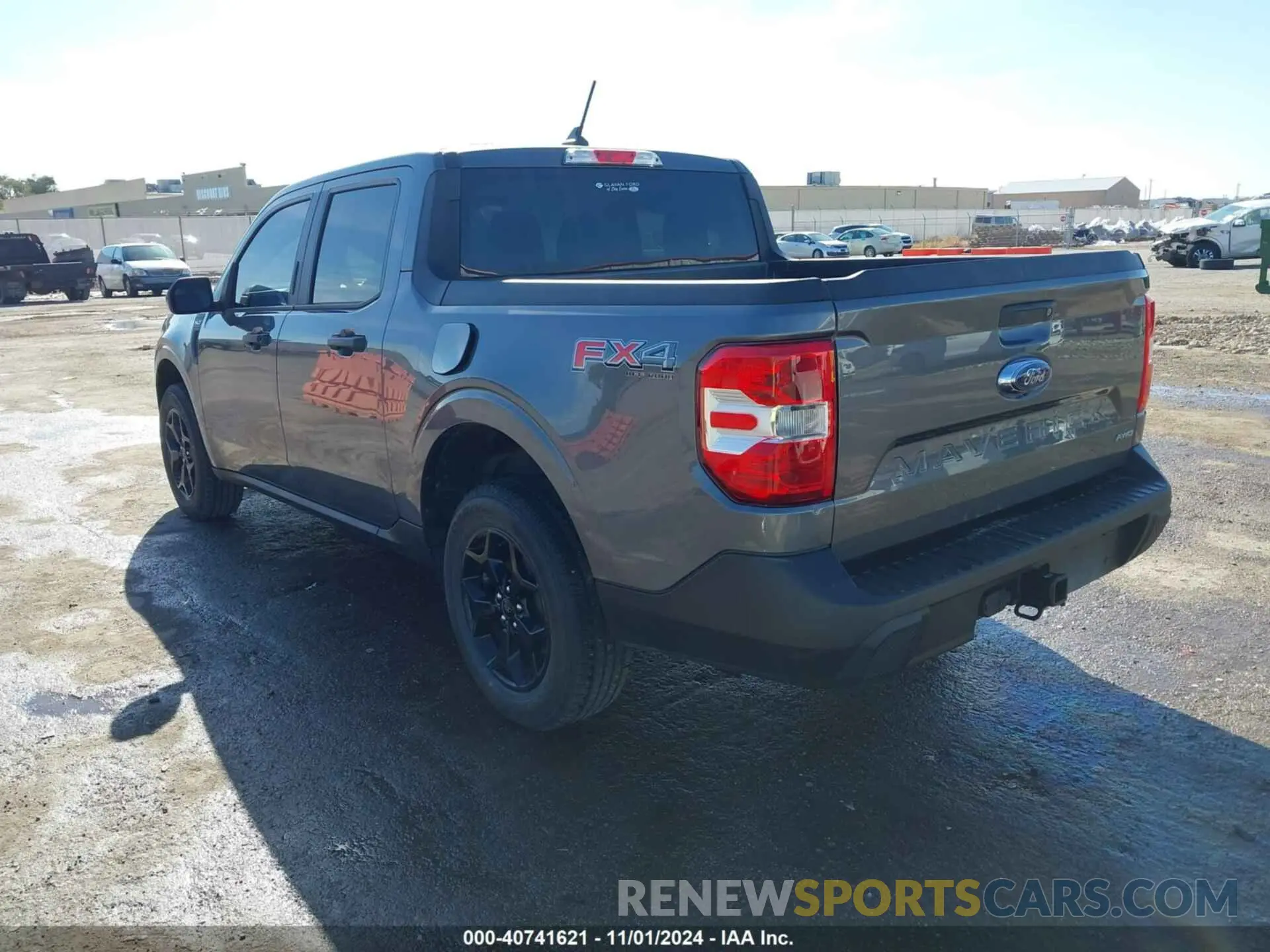 3 fotografías del automóvil dañado 3FTTW8F95PRA08573 FORD MAVERICK 2023