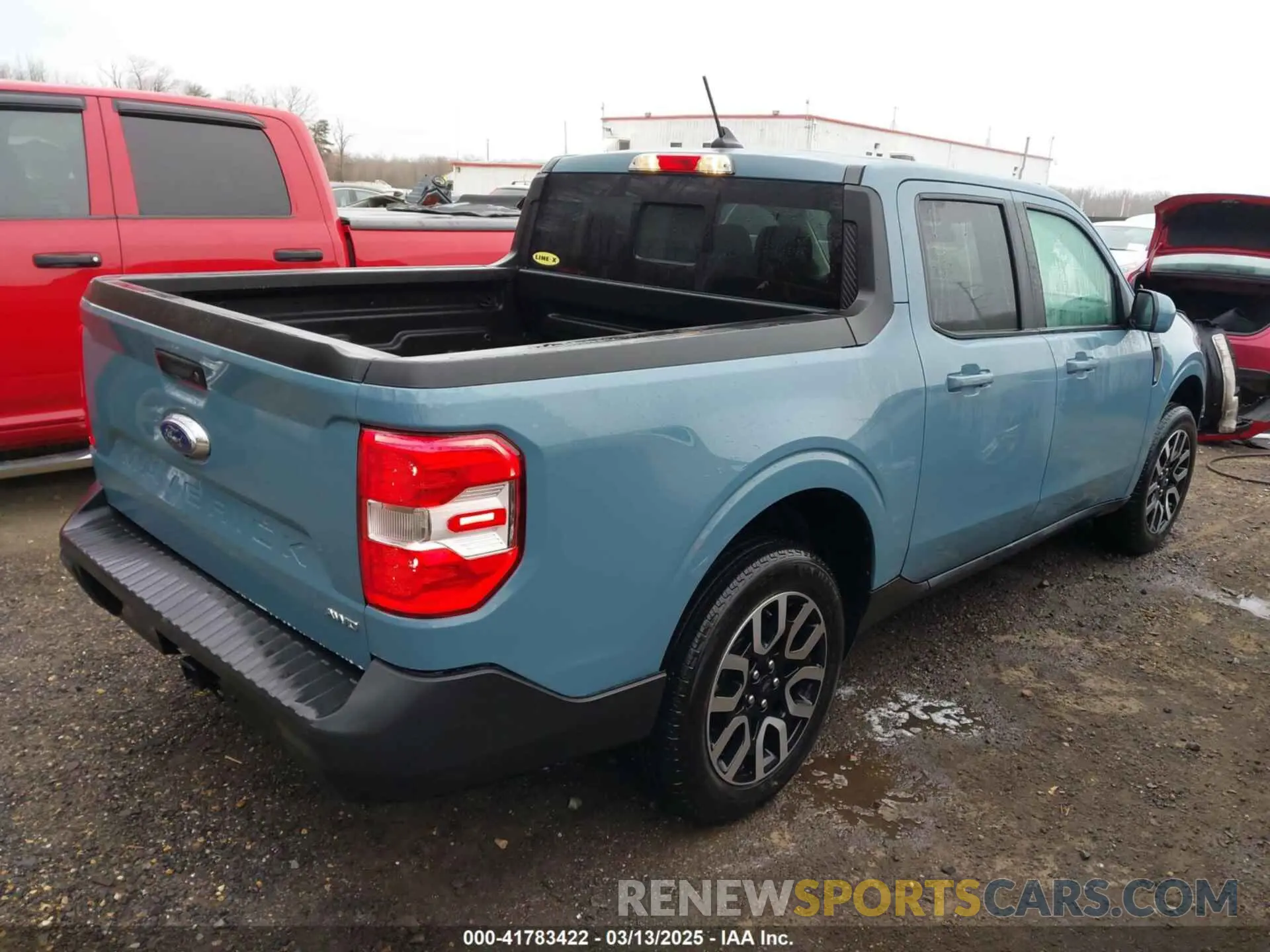 4 fotografías del automóvil dañado 3FTTW8F95PRA24563 FORD MAVERICK 2023