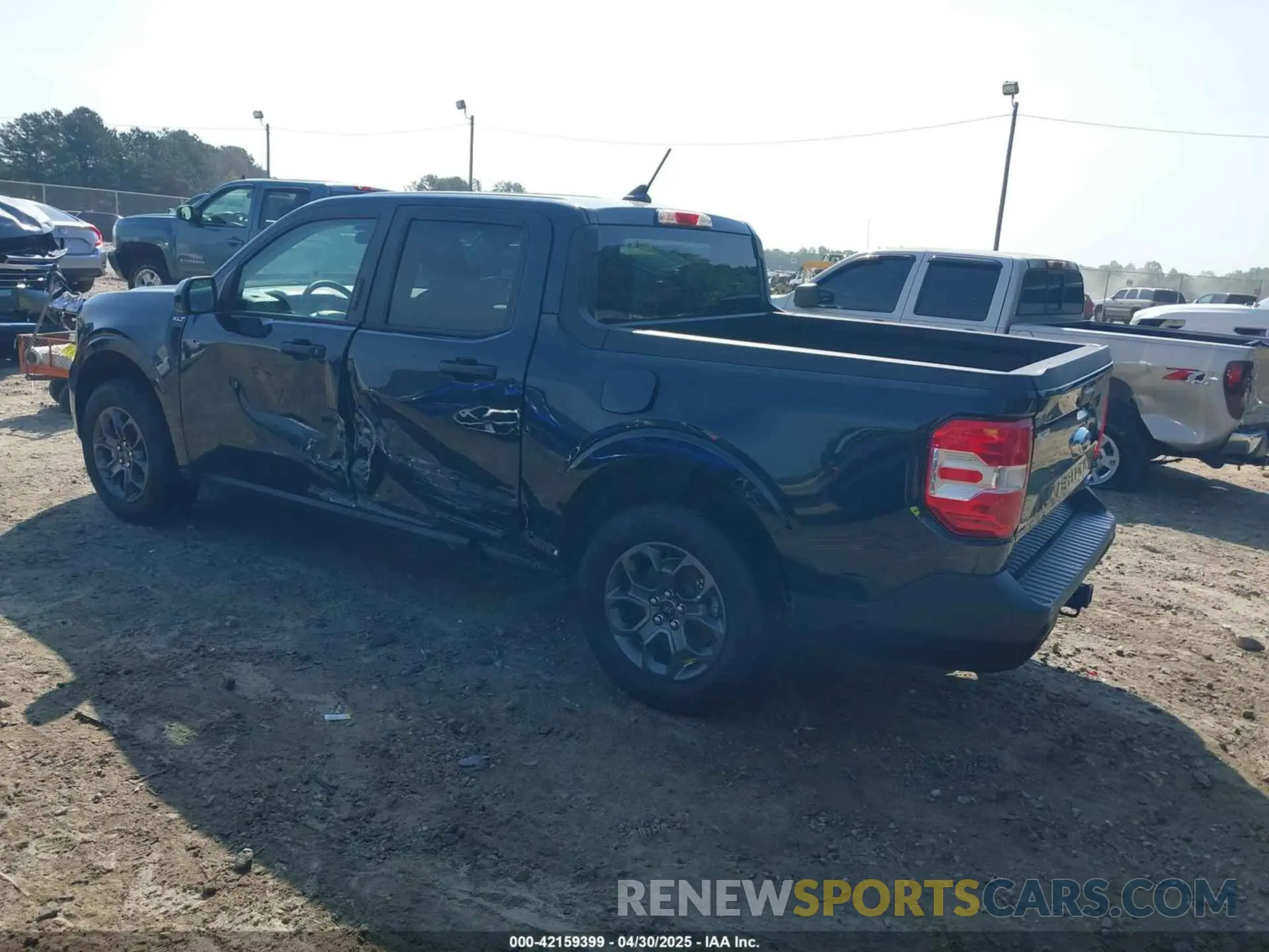 3 fotografías del automóvil dañado 3FTTW8F99PRA52222 FORD MAVERICK 2023