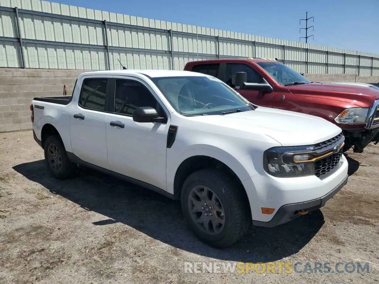 4 fotografías del automóvil dañado 3FTTW8G9XPRA48923 FORD MAVERICK 2023